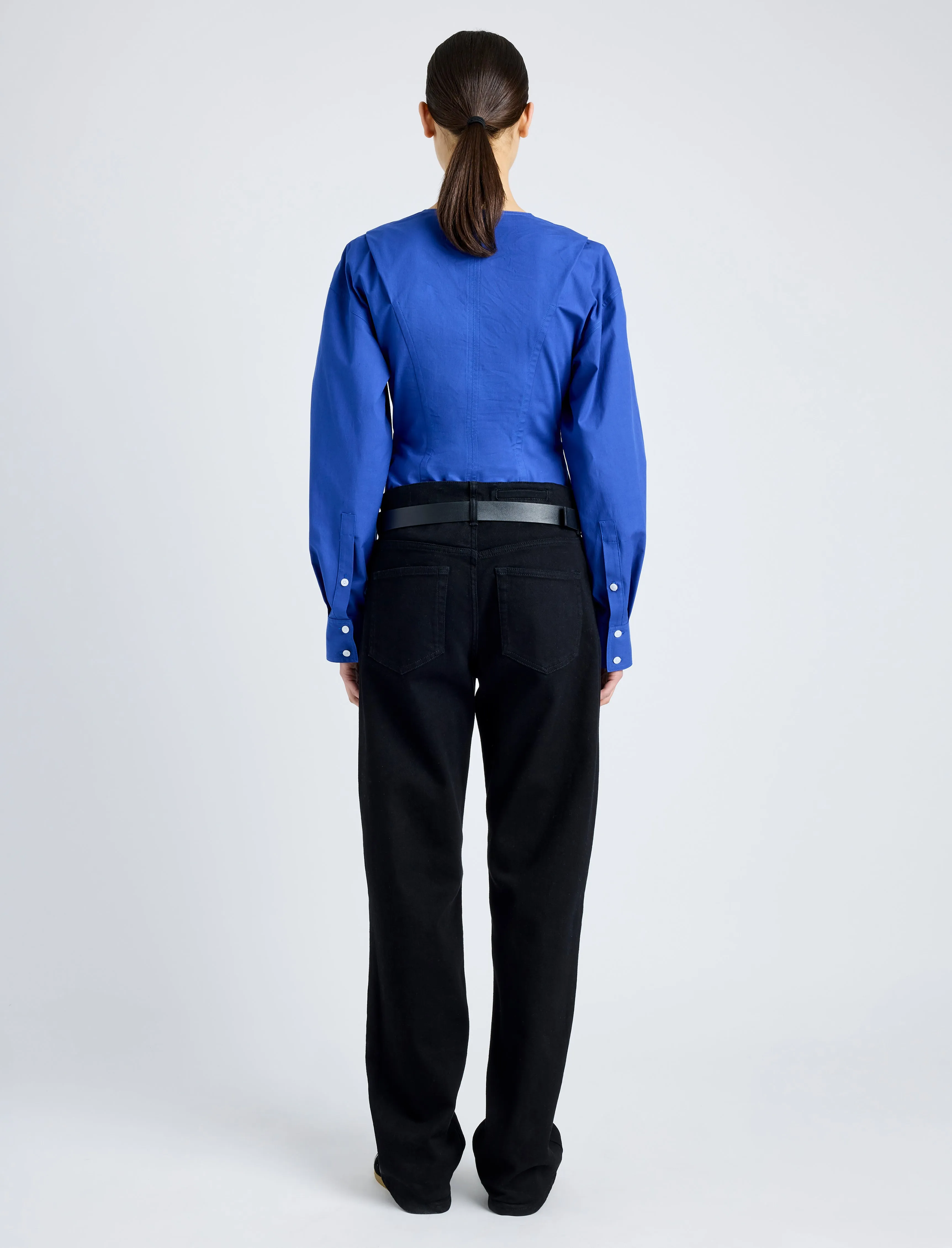 Ivonne Top in Eco Poplin sold by Proenza Schouler product image thumbnail 5