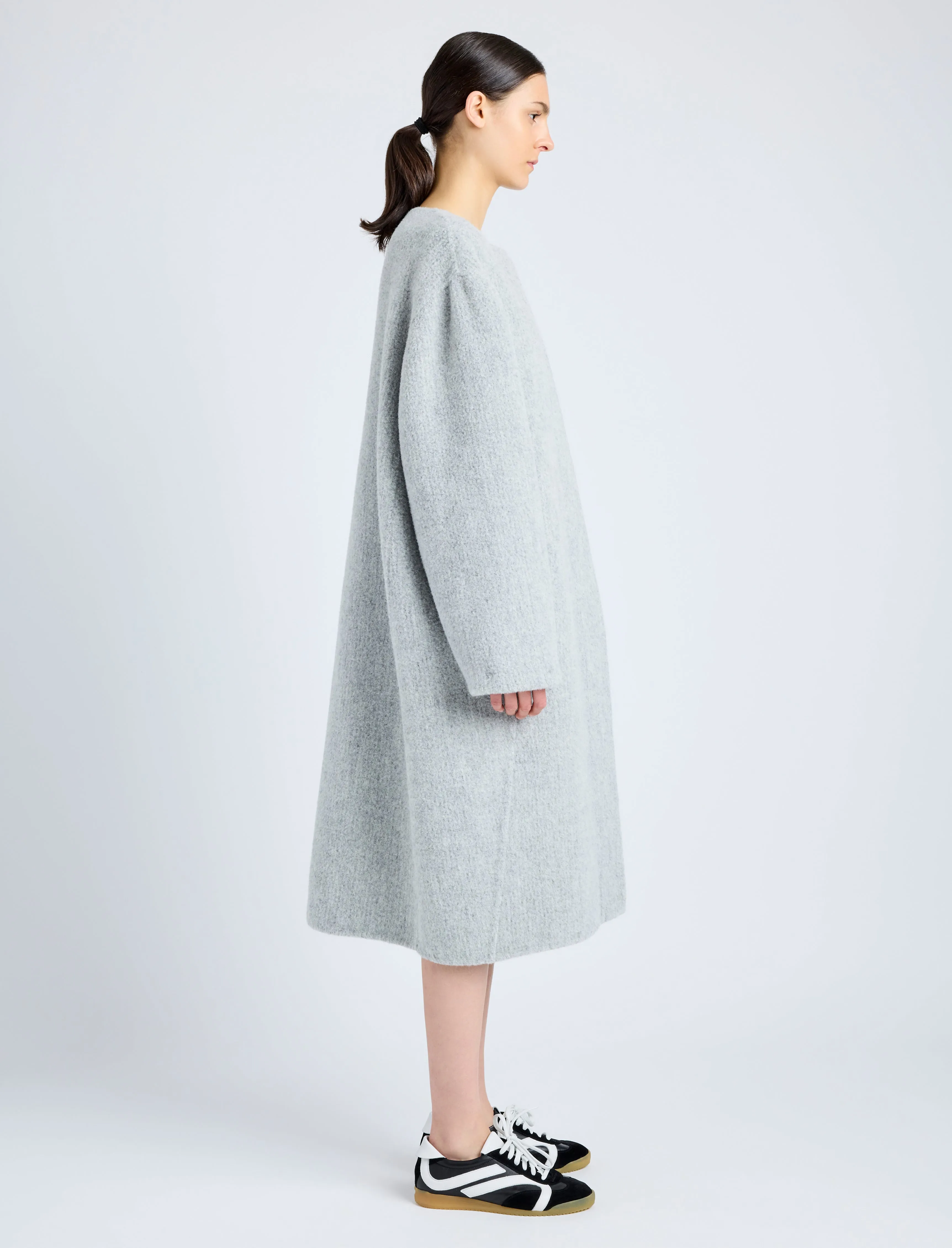 Albers Coat in Textured Double Face Wool sold by Proenza Schouler product image thumbnail 3