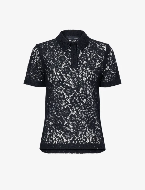 Kennedy Top in Stretch Lace sold by Proenza Schouler
