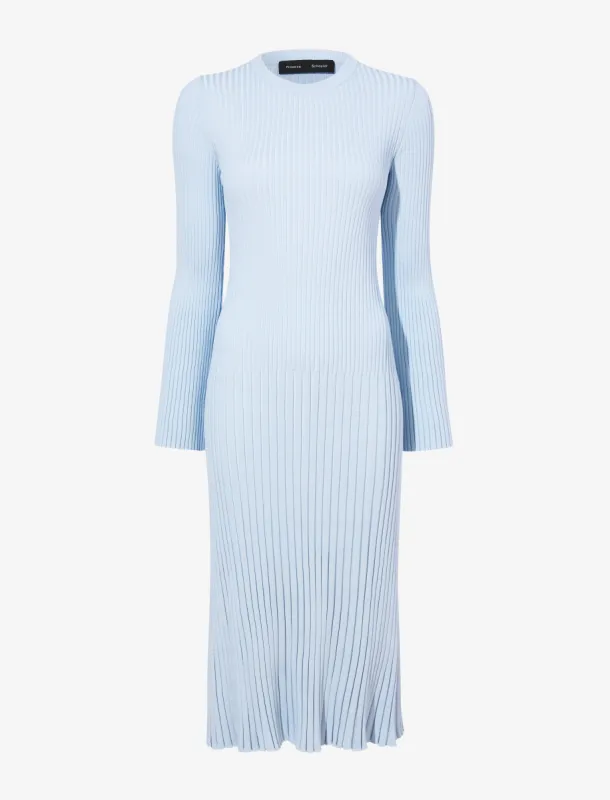 Kenna Dress in Midweight Viscose Rib made by Proenza Schouler