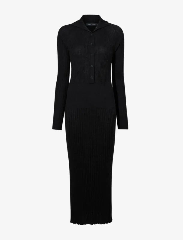 Maeve Dress in Superfine Merino Silk sold by Proenza Schouler