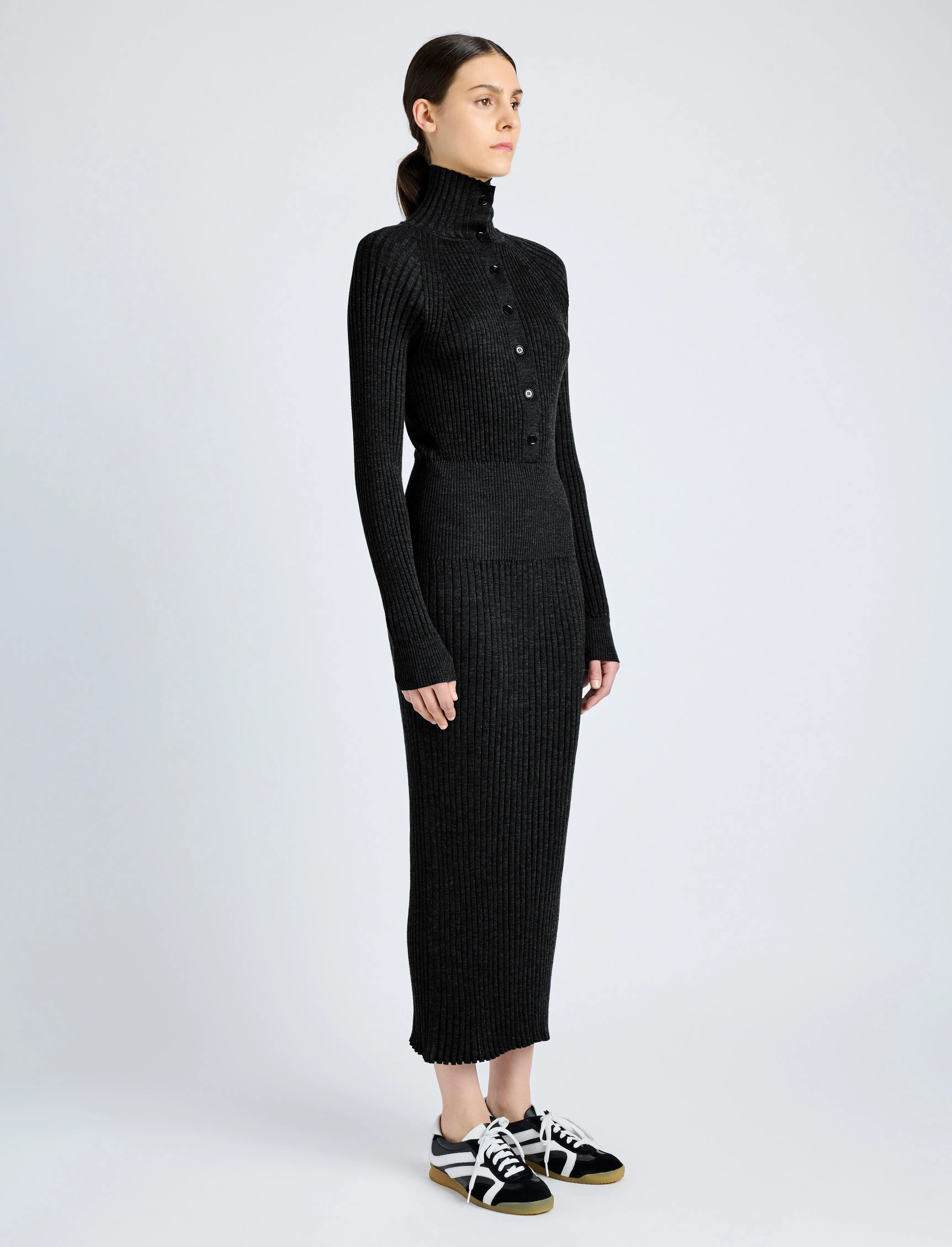 Maeve Dress in Superfine Merino Silk sold by Proenza Schouler product image thumbnail 3