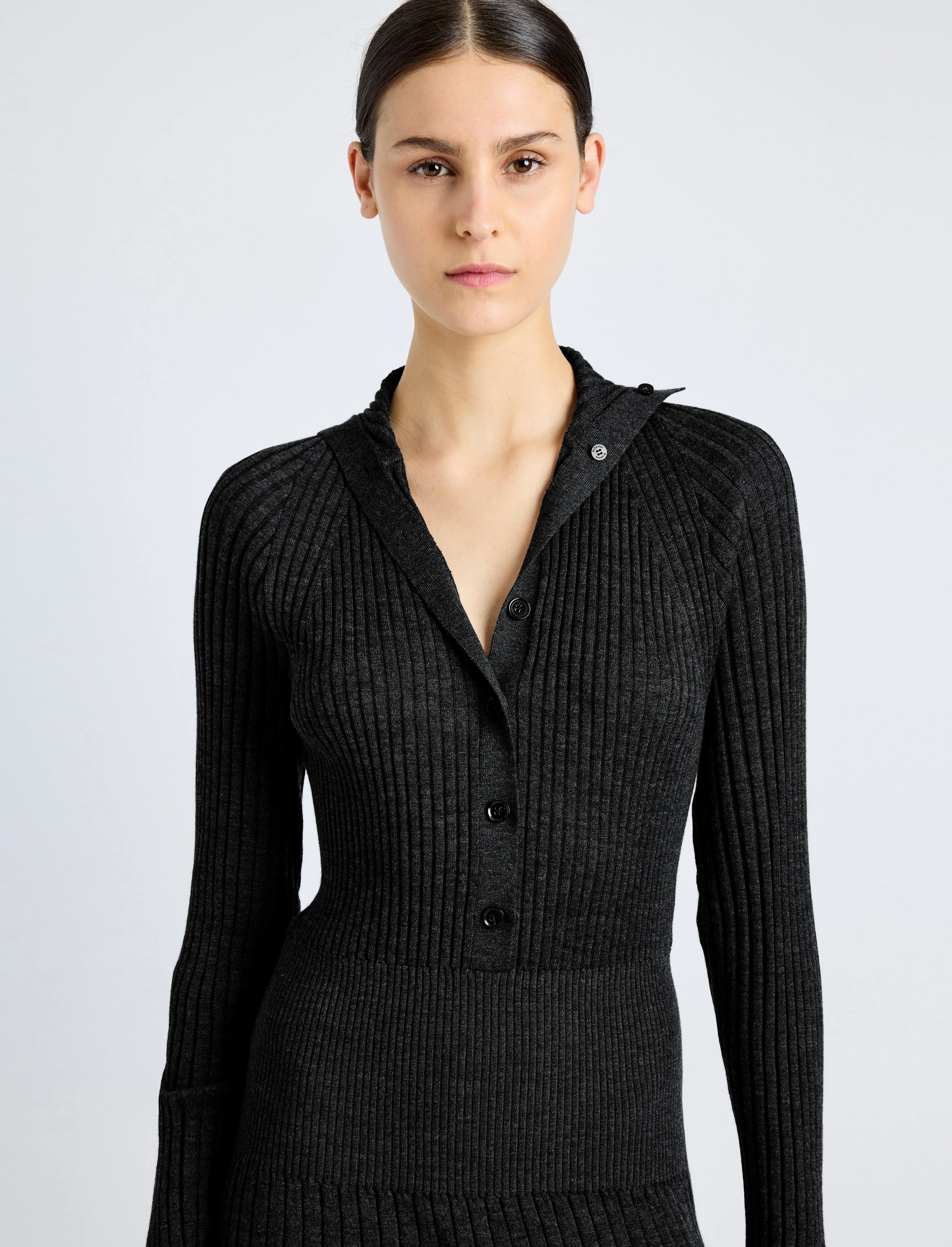 Maeve Dress in Superfine Merino Silk sold by Proenza Schouler product image thumbnail 5