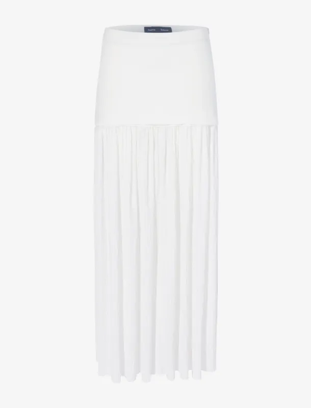 Paige Skirt in Pleated Crepe Chiffon made by Proenza Schouler