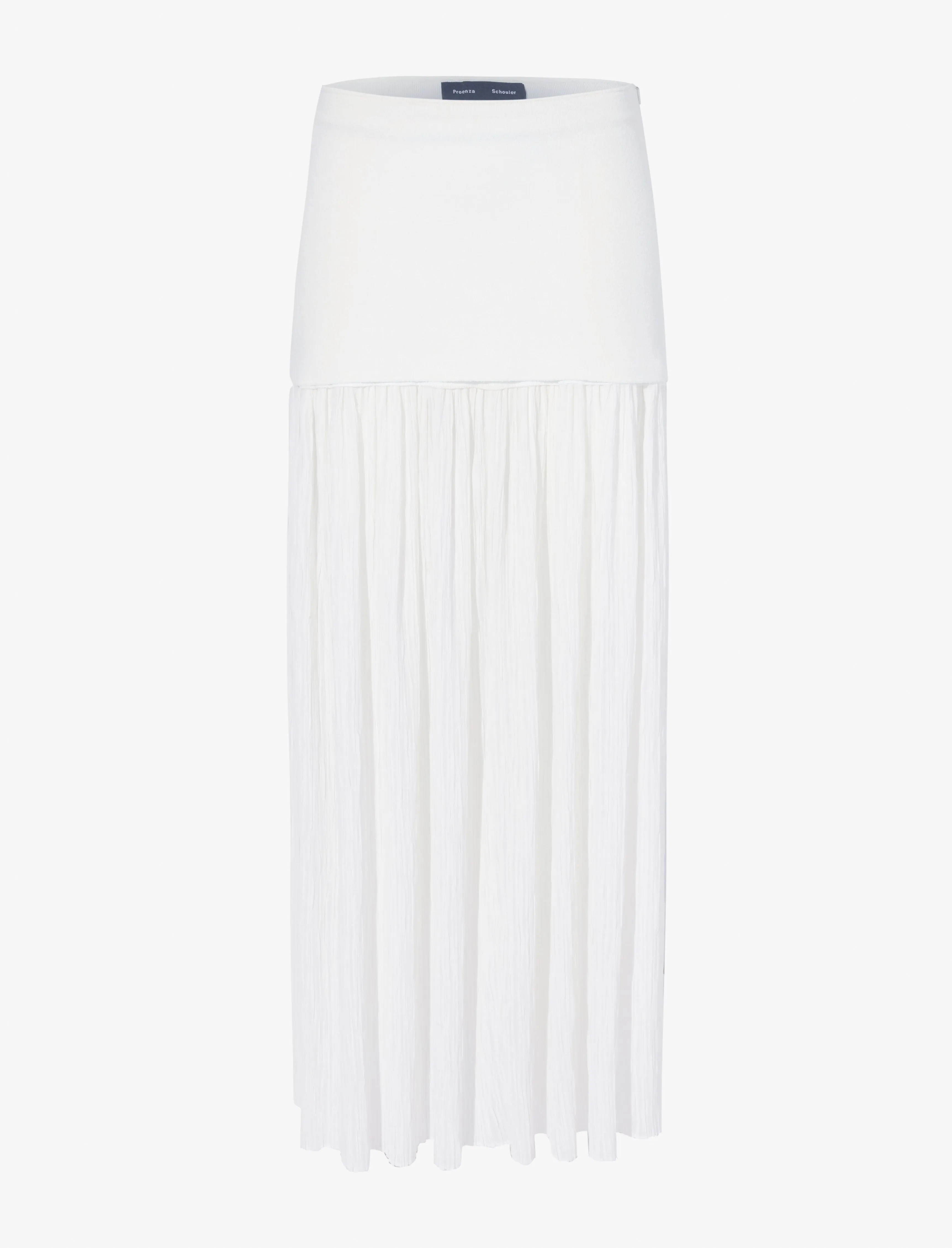 Paige Skirt in Pleated Crepe Chiffon sold by Proenza Schouler
