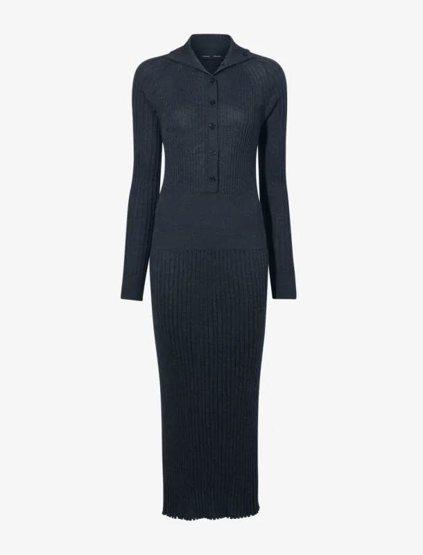Maeve Dress in Superfine Merino Silk sold by Proenza Schouler