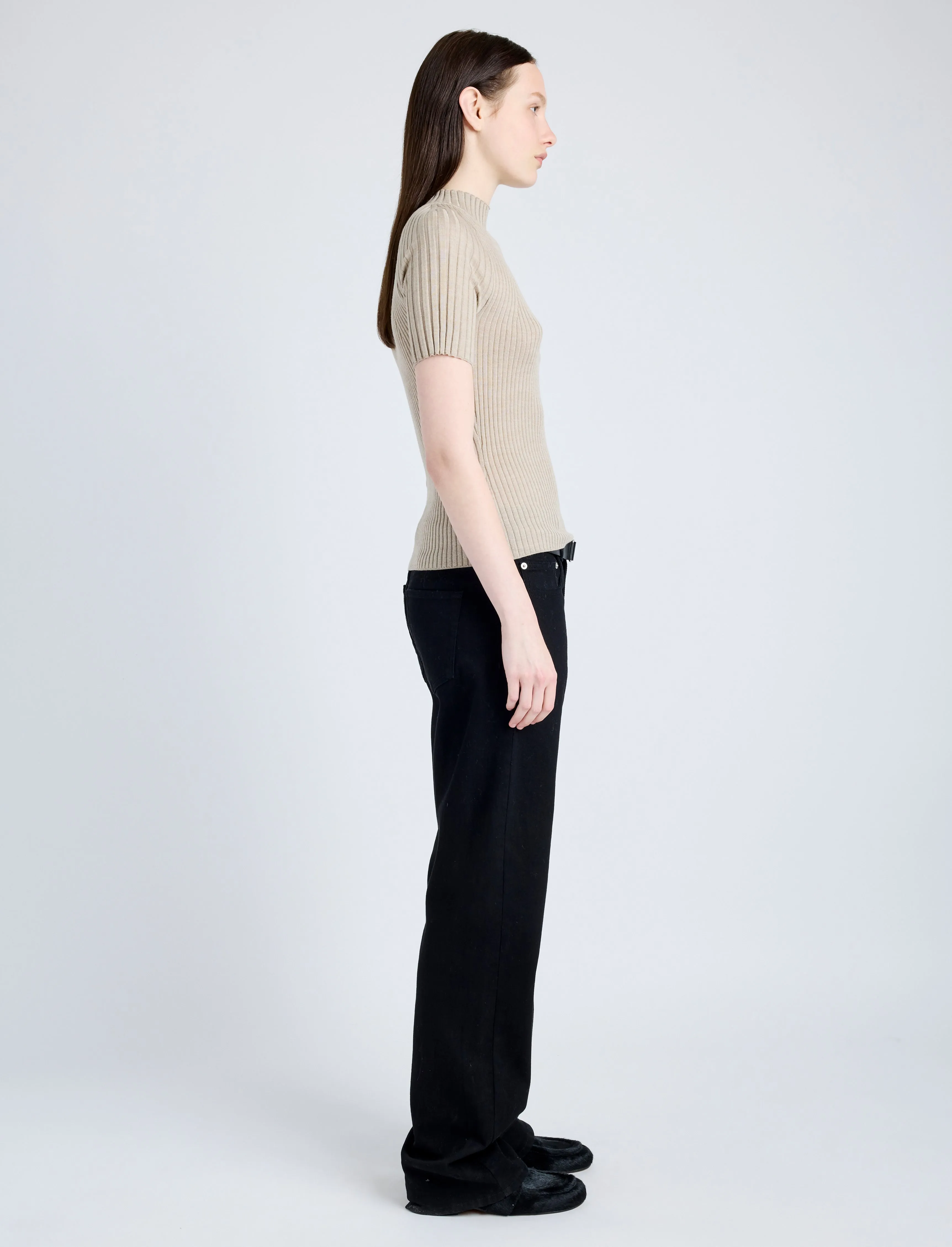 Jaden Top in Superfine Merino Silk sold by Proenza Schouler product image thumbnail 4