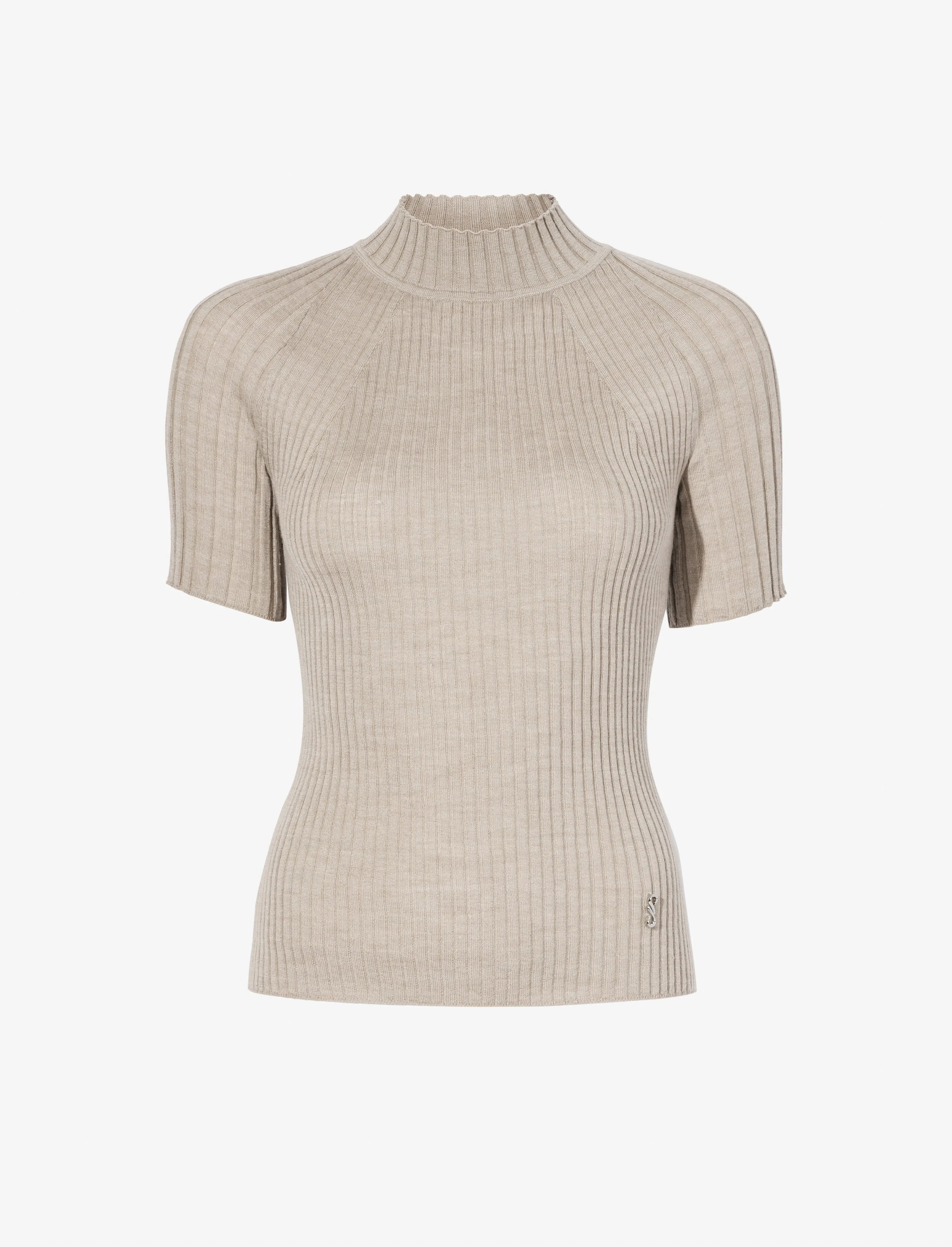 Jaden Top in Superfine Merino Silk sold by Proenza Schouler