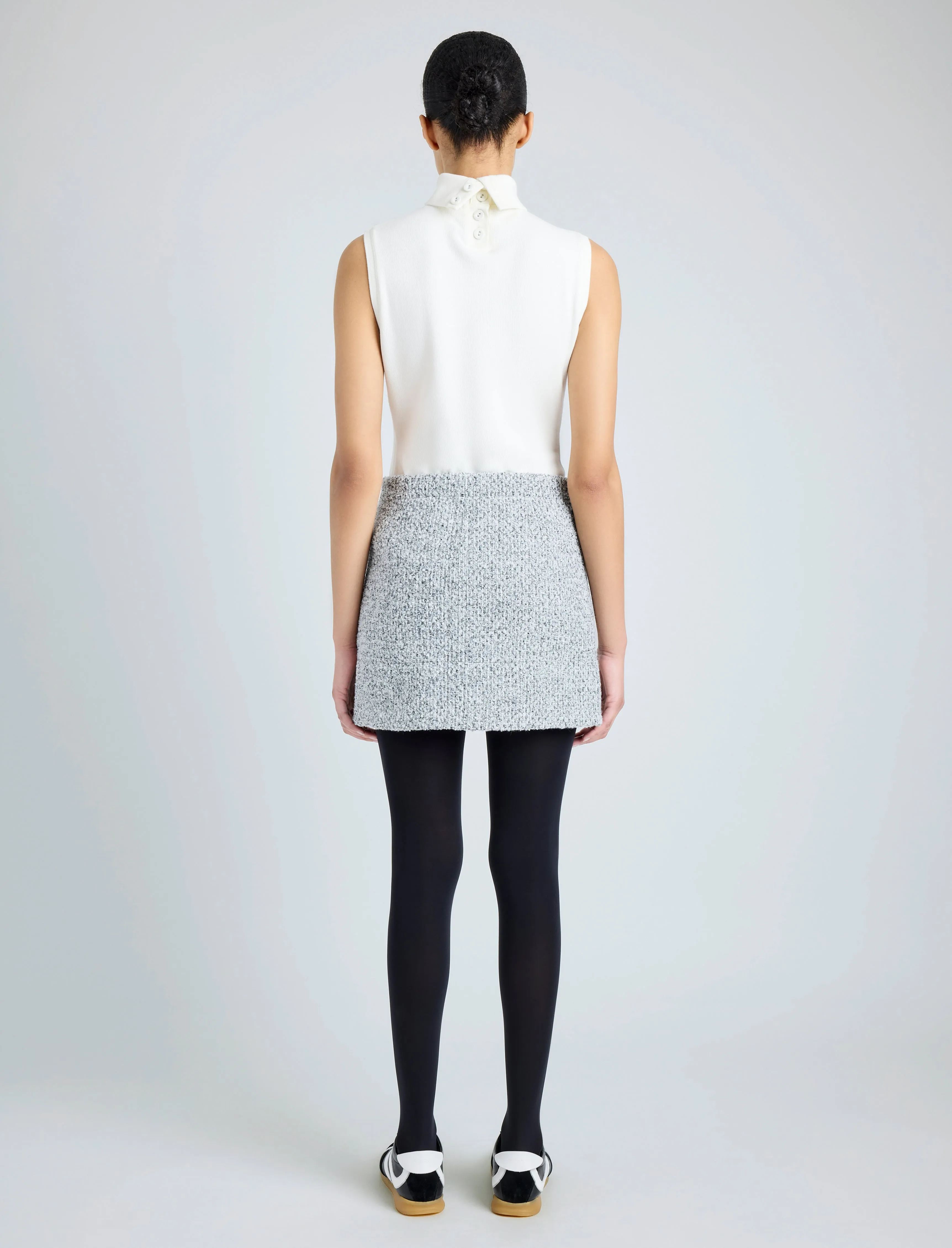 Elise Skirt in Boucle sold by Proenza Schouler product image thumbnail 4
