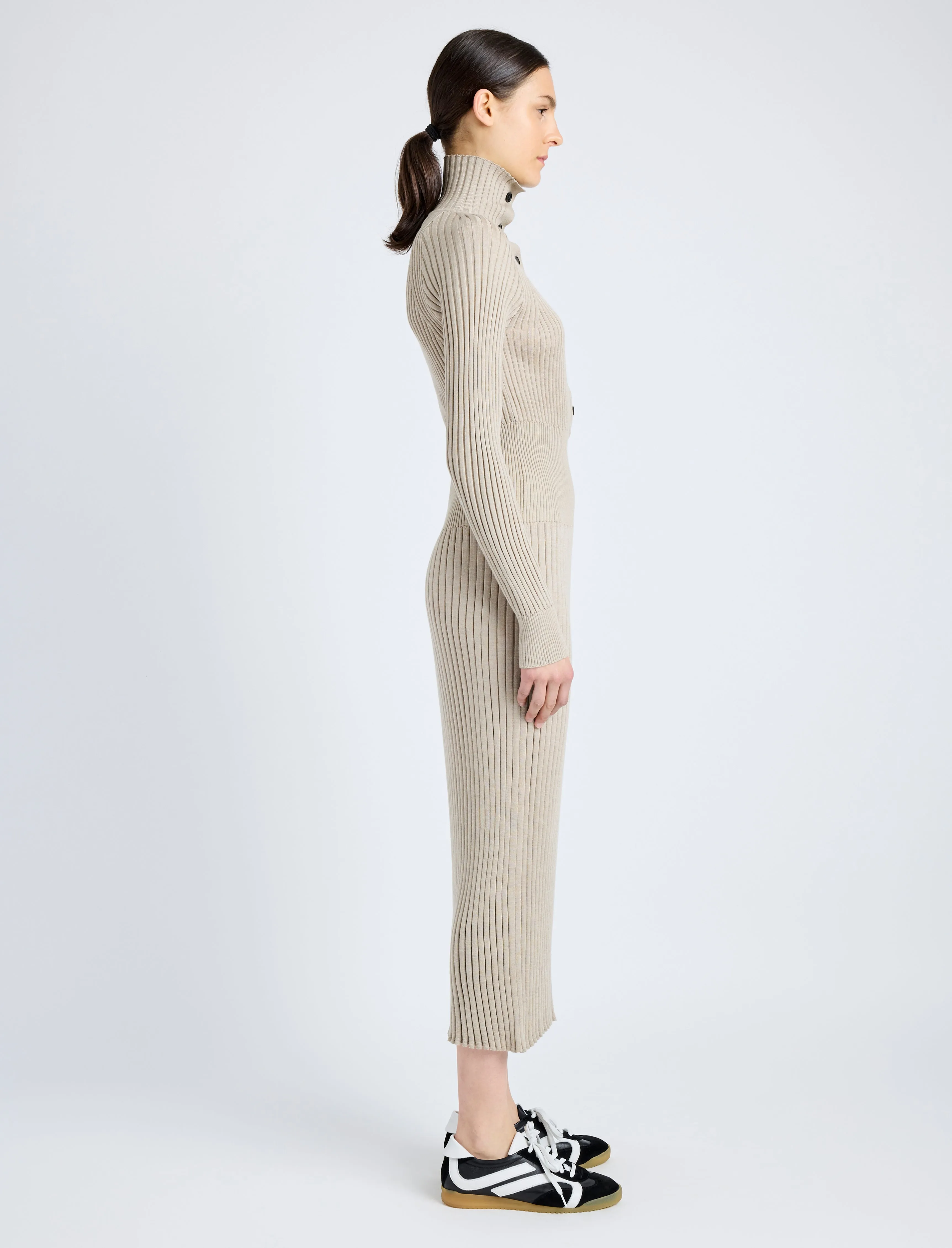 Maeve Dress in Superfine Merino Silk sold by Proenza Schouler product image thumbnail 3