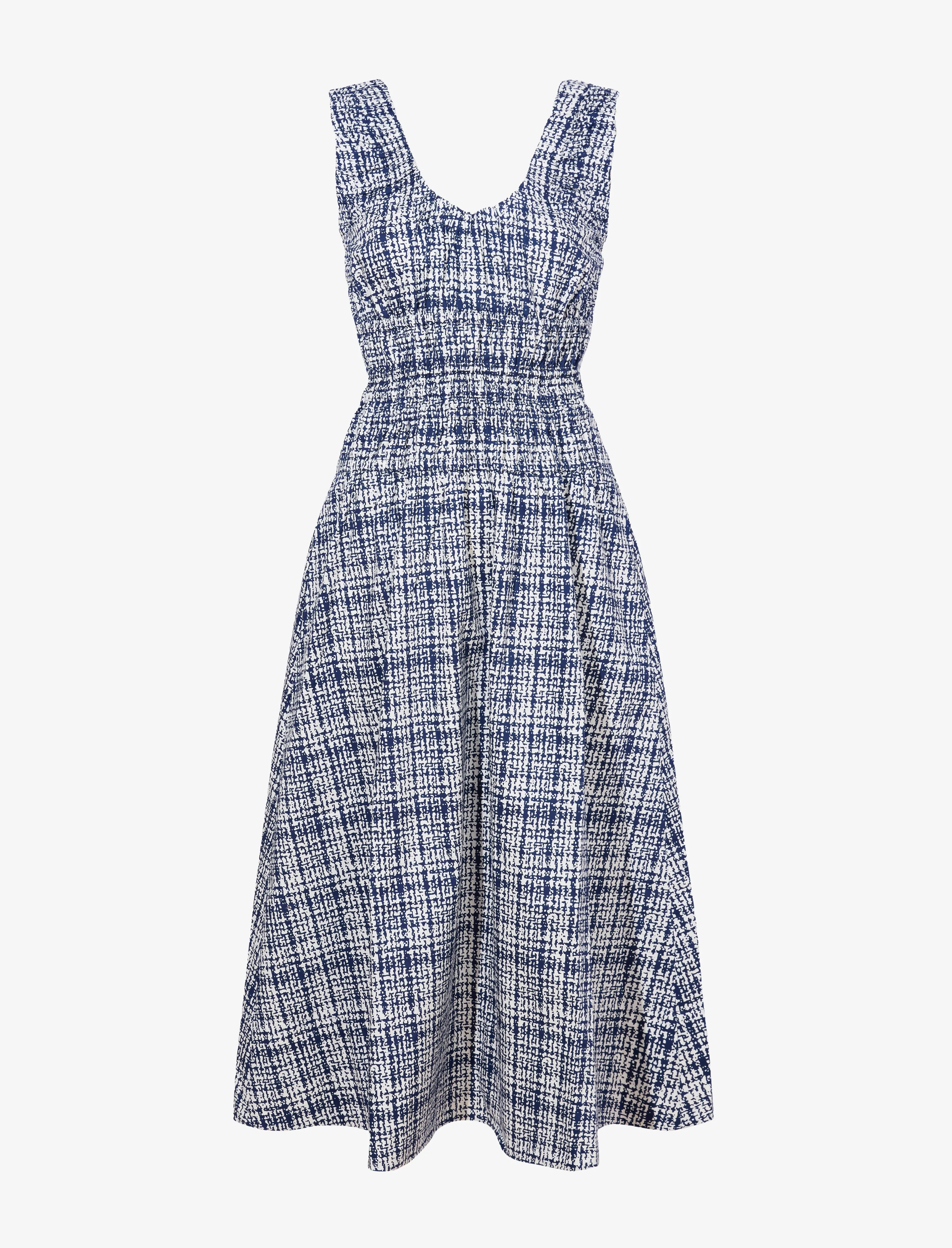 Penny Dress in Grid Poplin sold by Proenza Schouler
