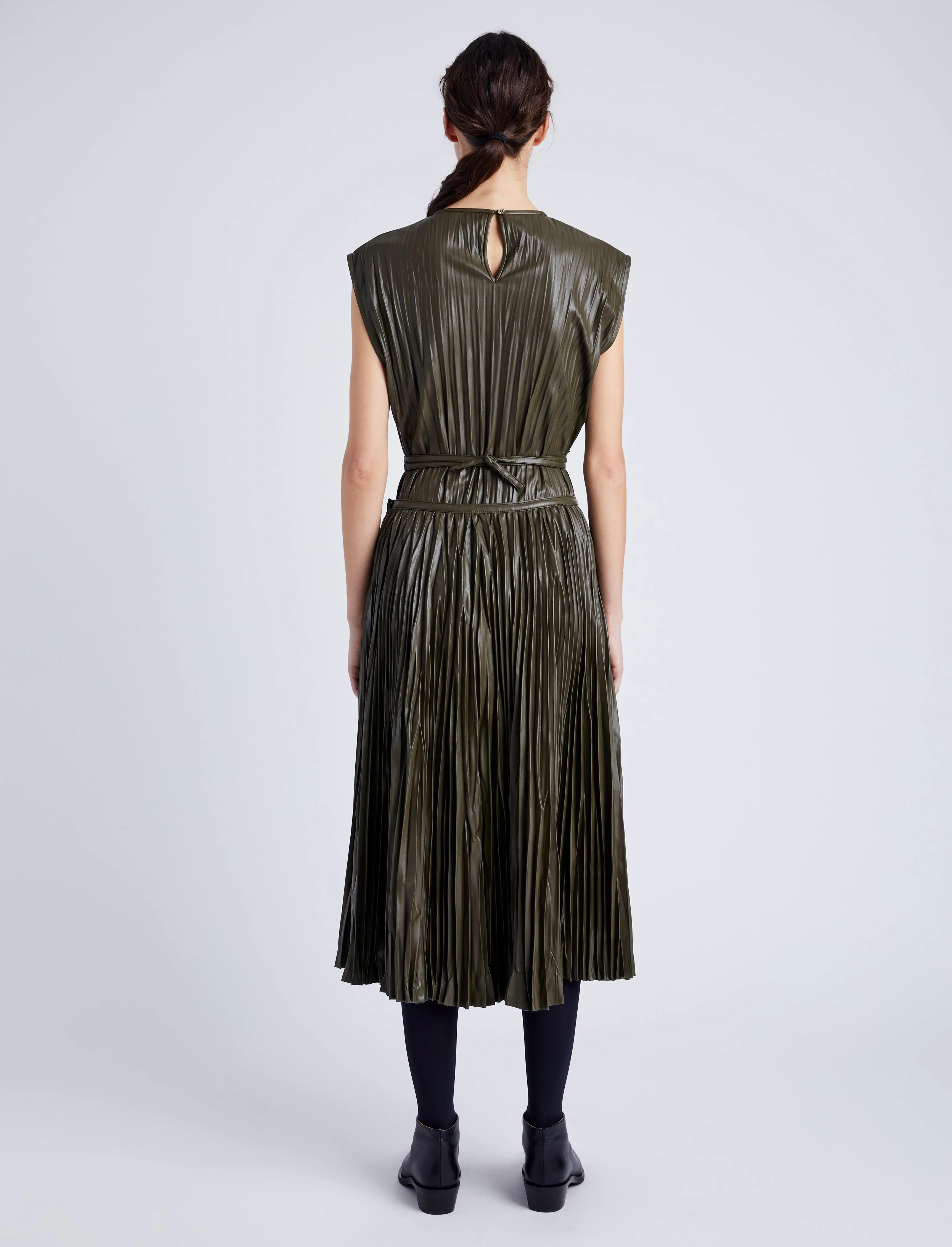 Rosalyn Skirt in Faux Leather sold by Proenza Schouler product image thumbnail 4