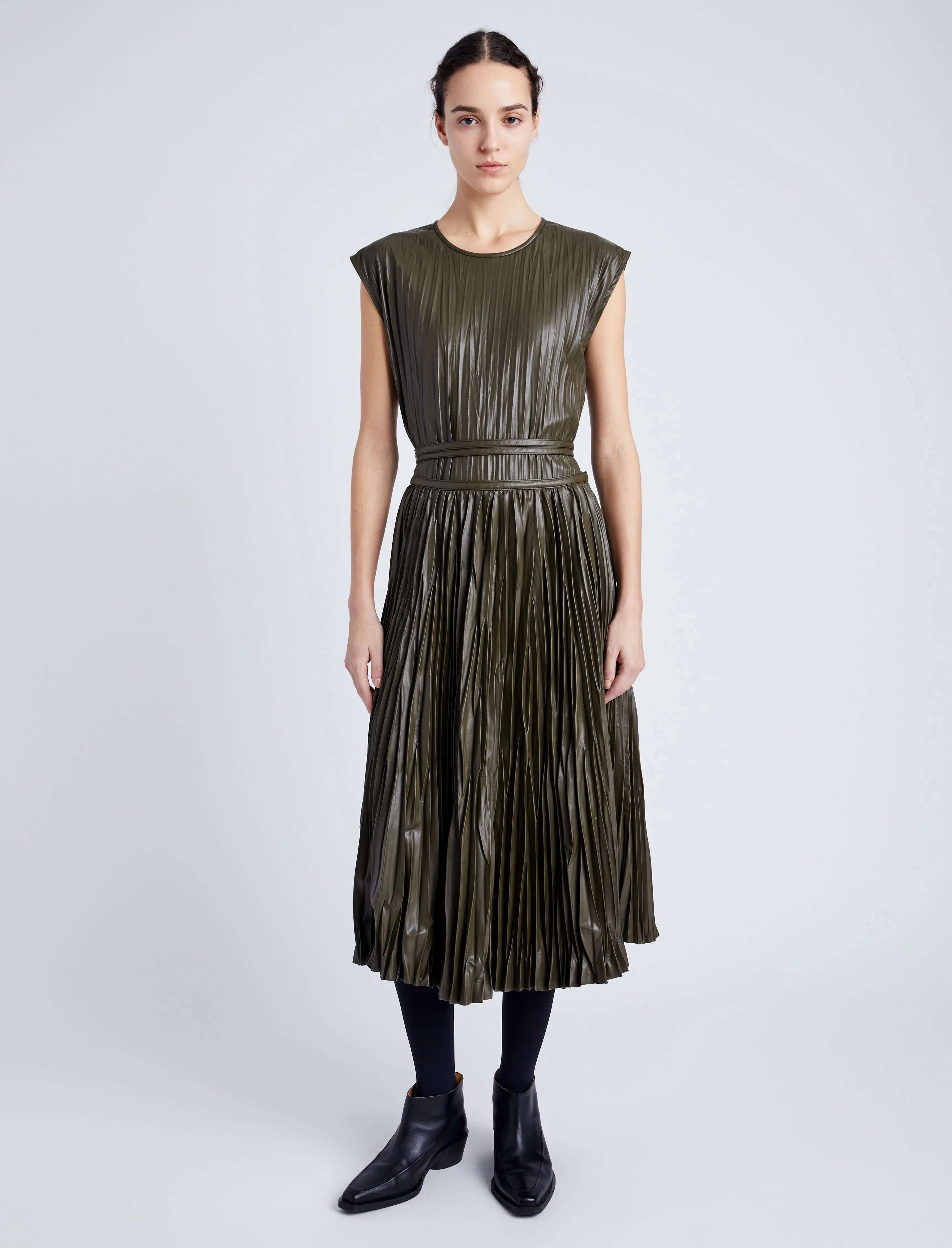 Rosalyn Skirt in Faux Leather sold by Proenza Schouler product image thumbnail 2