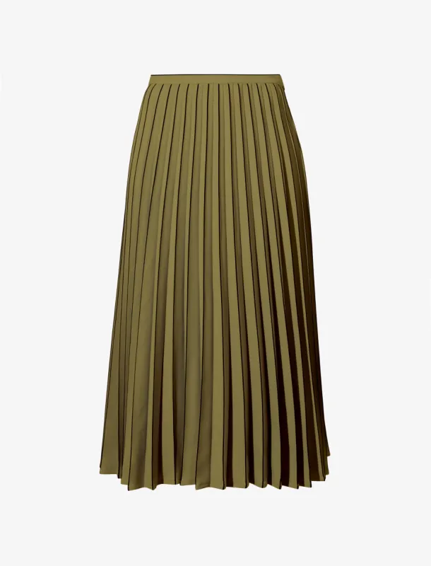 Miles Skirt in Pleated Crepe made by Proenza Schouler