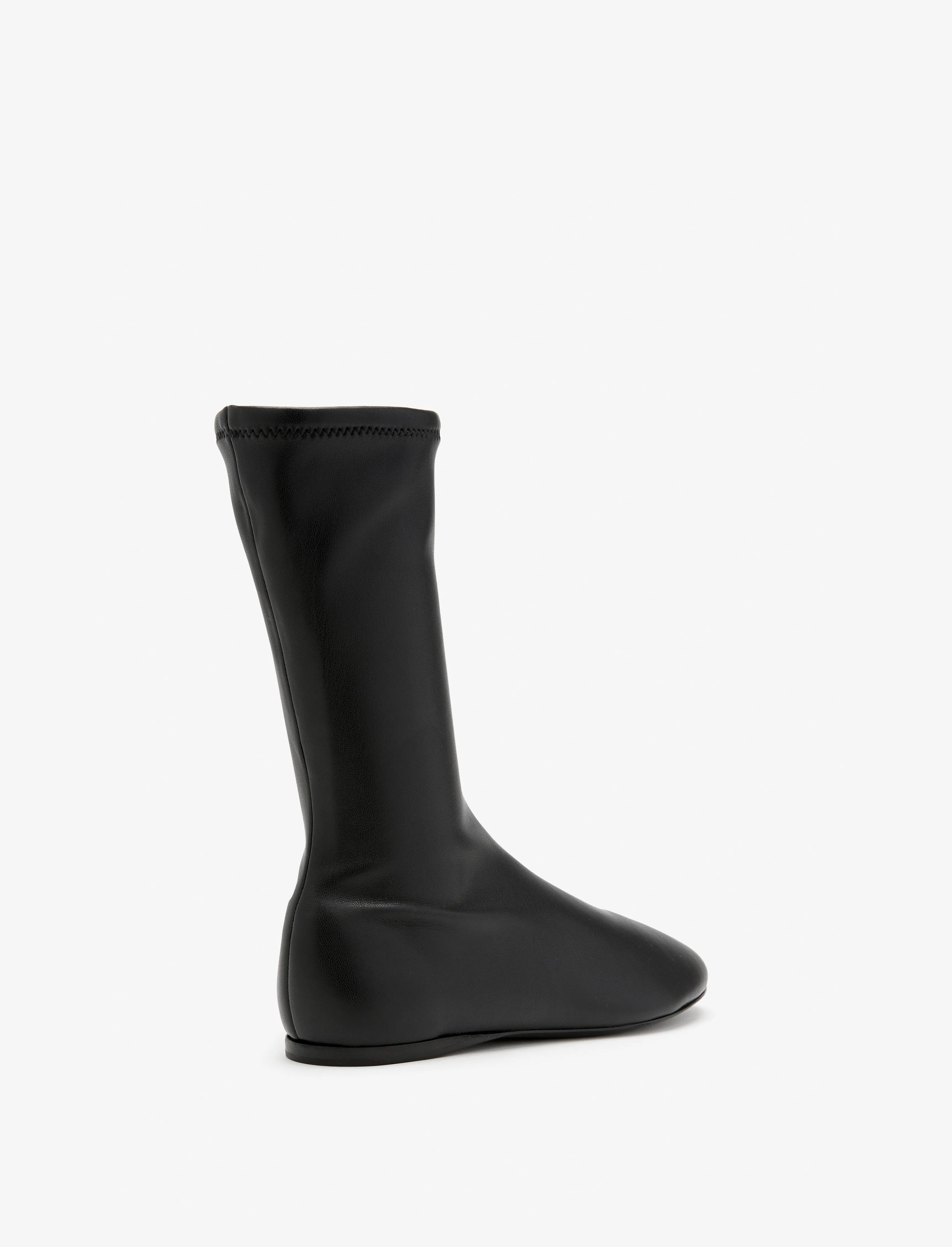 Tee Sock Boots in Faux Leather sold by Proenza Schouler product image thumbnail 3