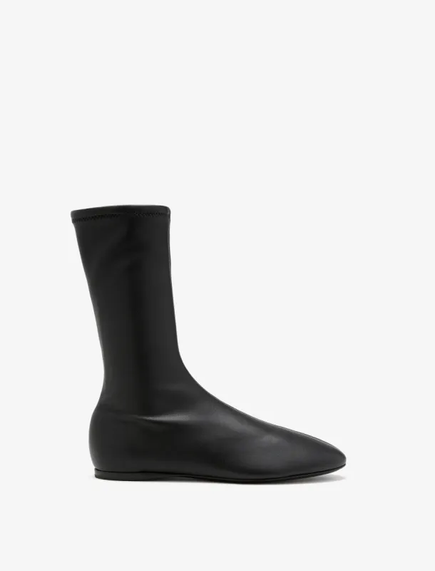 Tee Sock Boots in Faux Leather made by Proenza Schouler