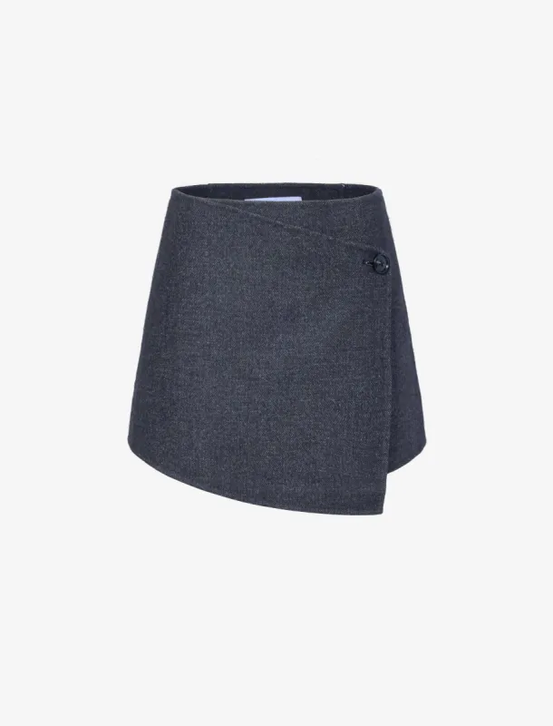 Ollie Skirt in Double Face Wool sold by Proenza Schouler