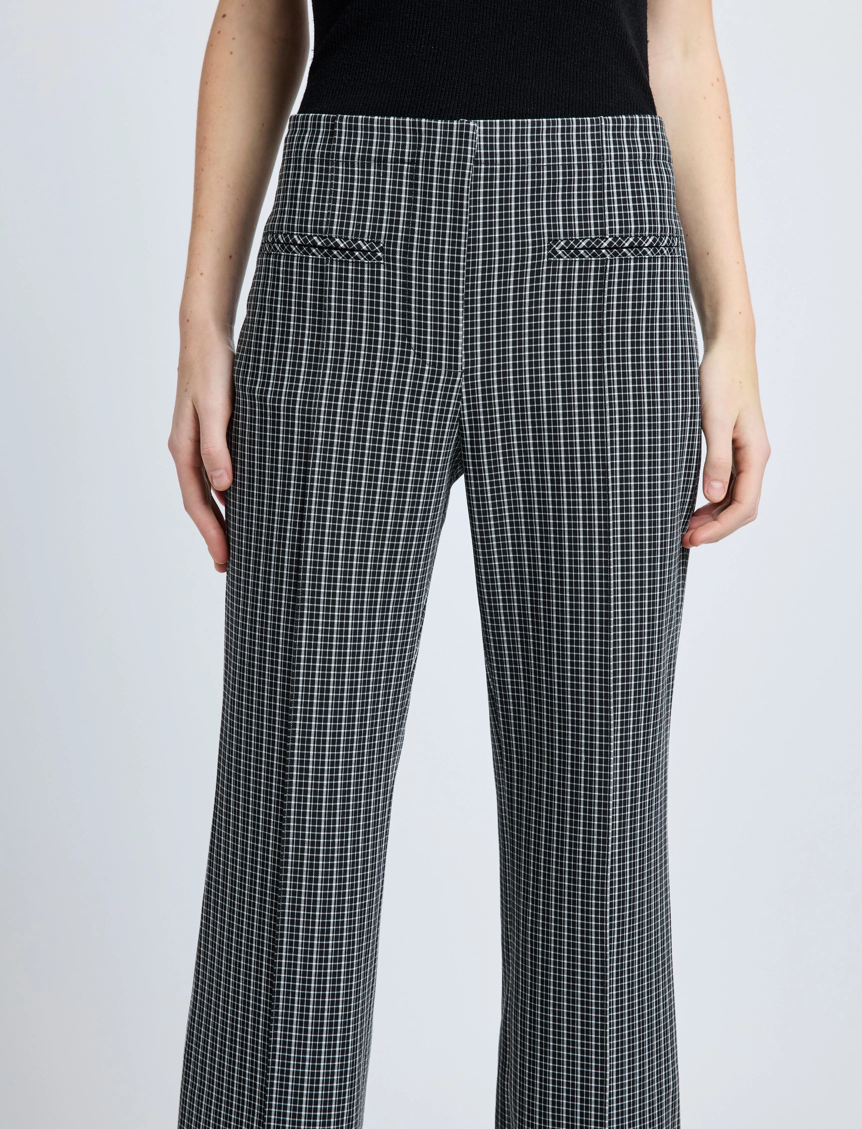 Isadora Pant in Stretch Tailoring sold by Proenza Schouler product image thumbnail 5