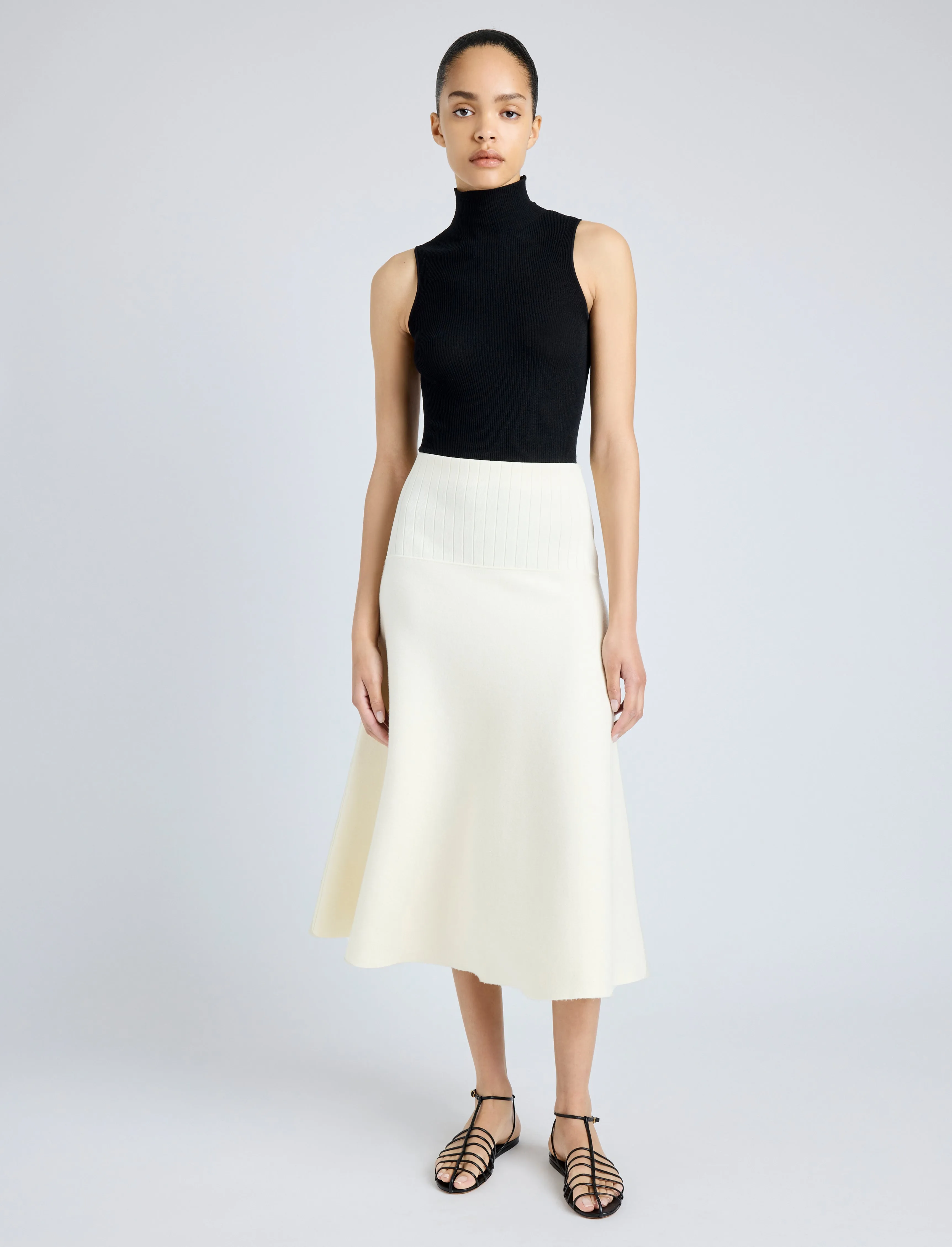 Katalina Skirt in Souffle Knit sold by Proenza Schouler product image thumbnail 2
