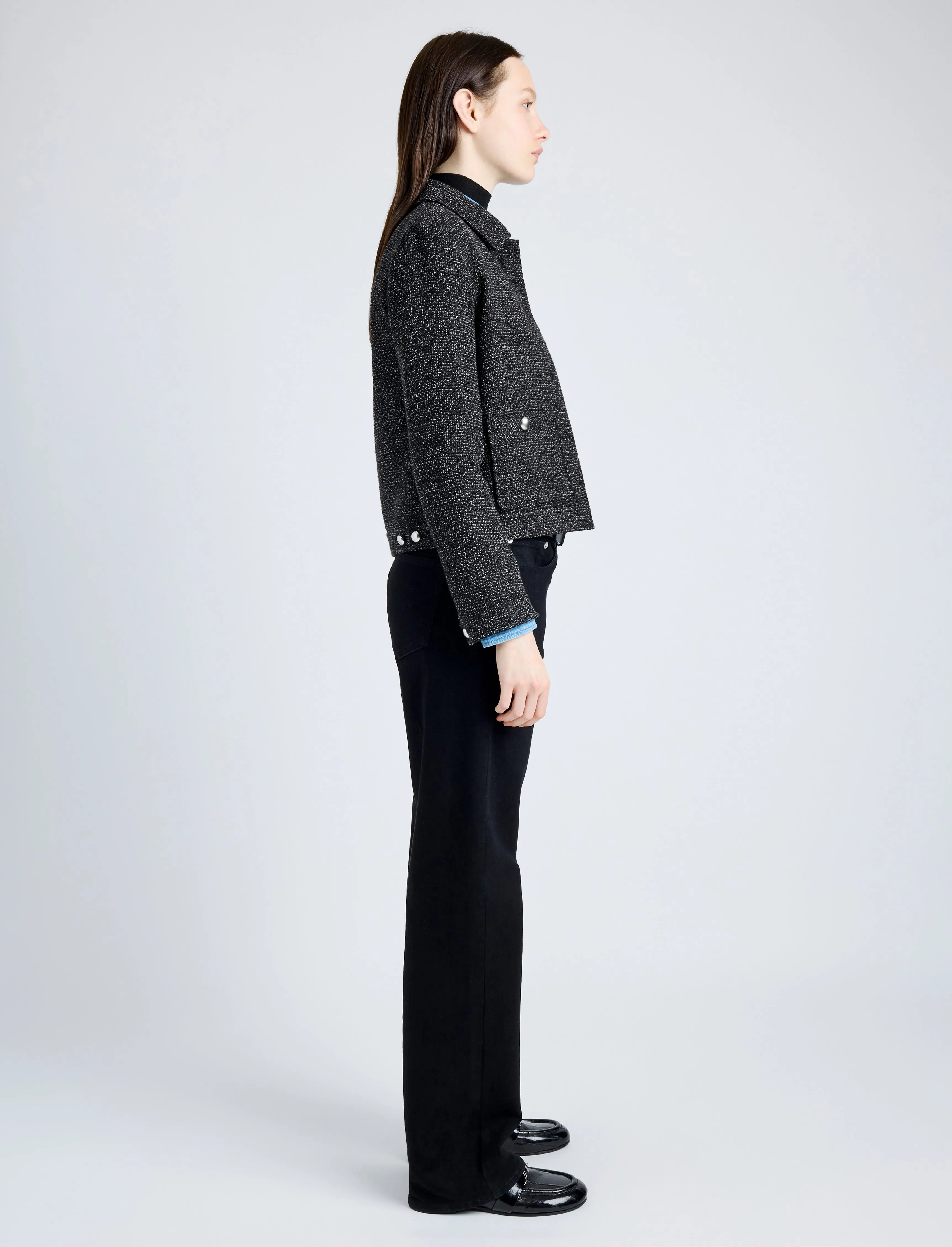 Marcella Jacket in Tweed sold by Proenza Schouler product image thumbnail 4