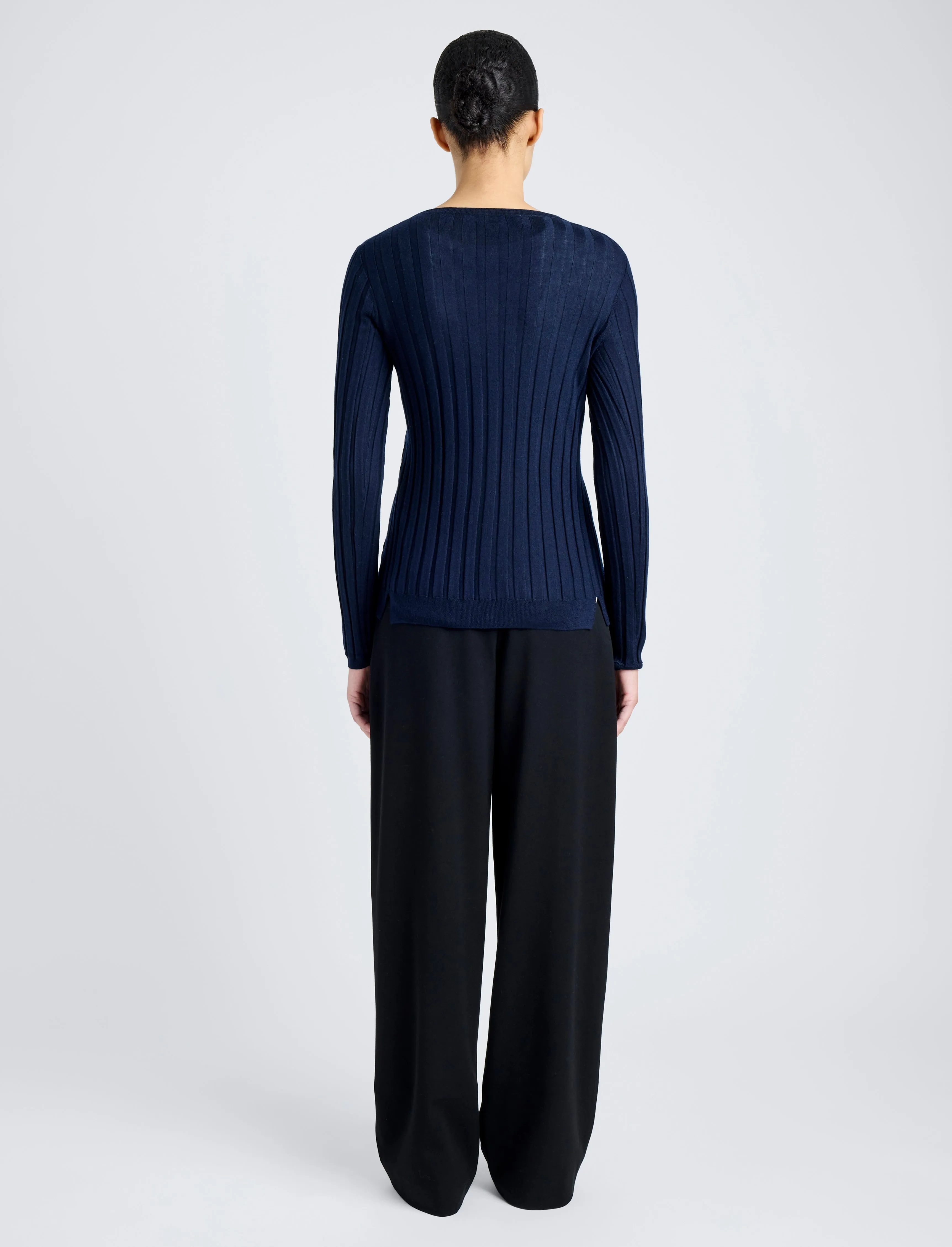 Hattie Cardigan in Lightweight Cashmere sold by Proenza Schouler product image thumbnail 5