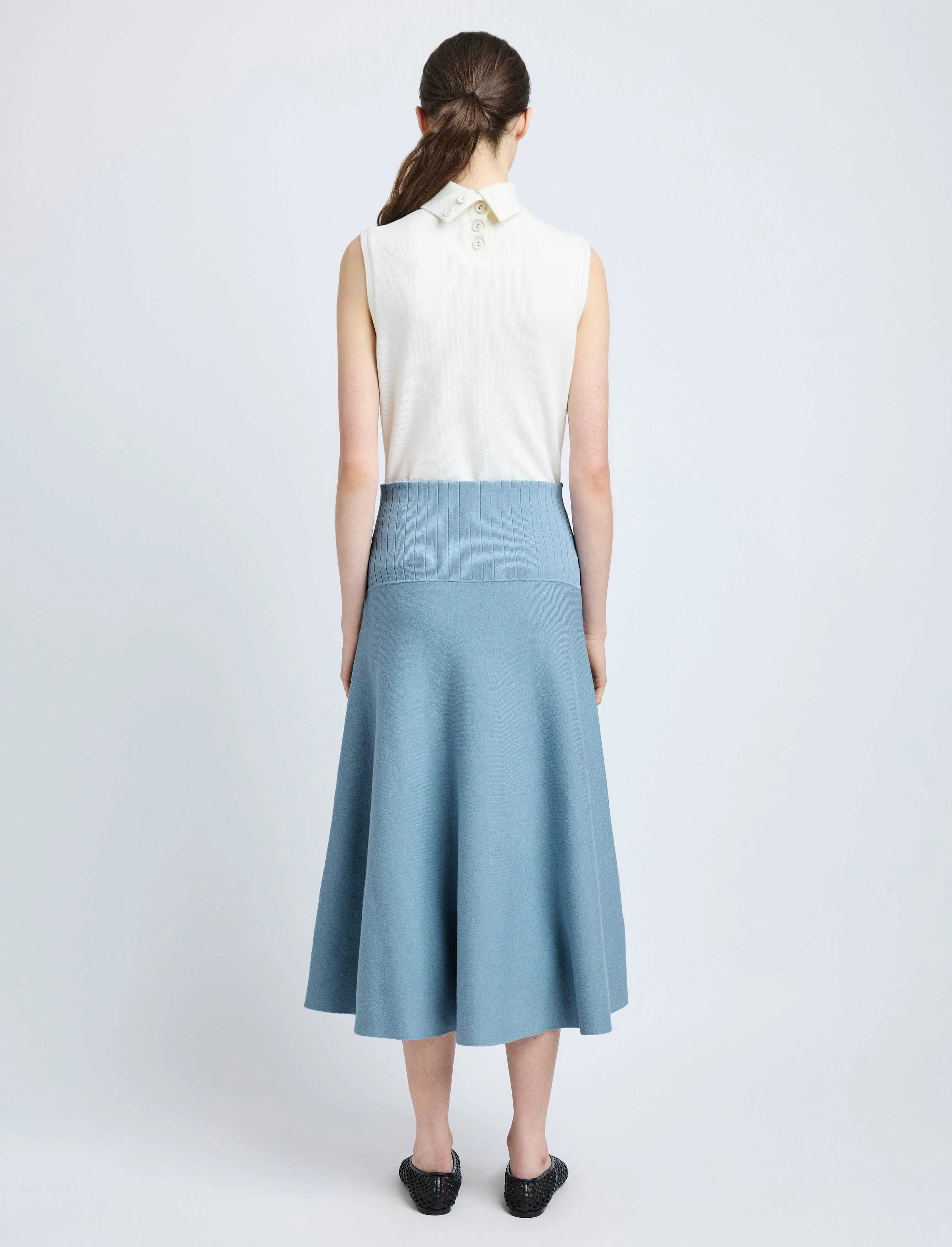 Katalina Skirt in Souffle Knit sold by Proenza Schouler product image thumbnail 4
