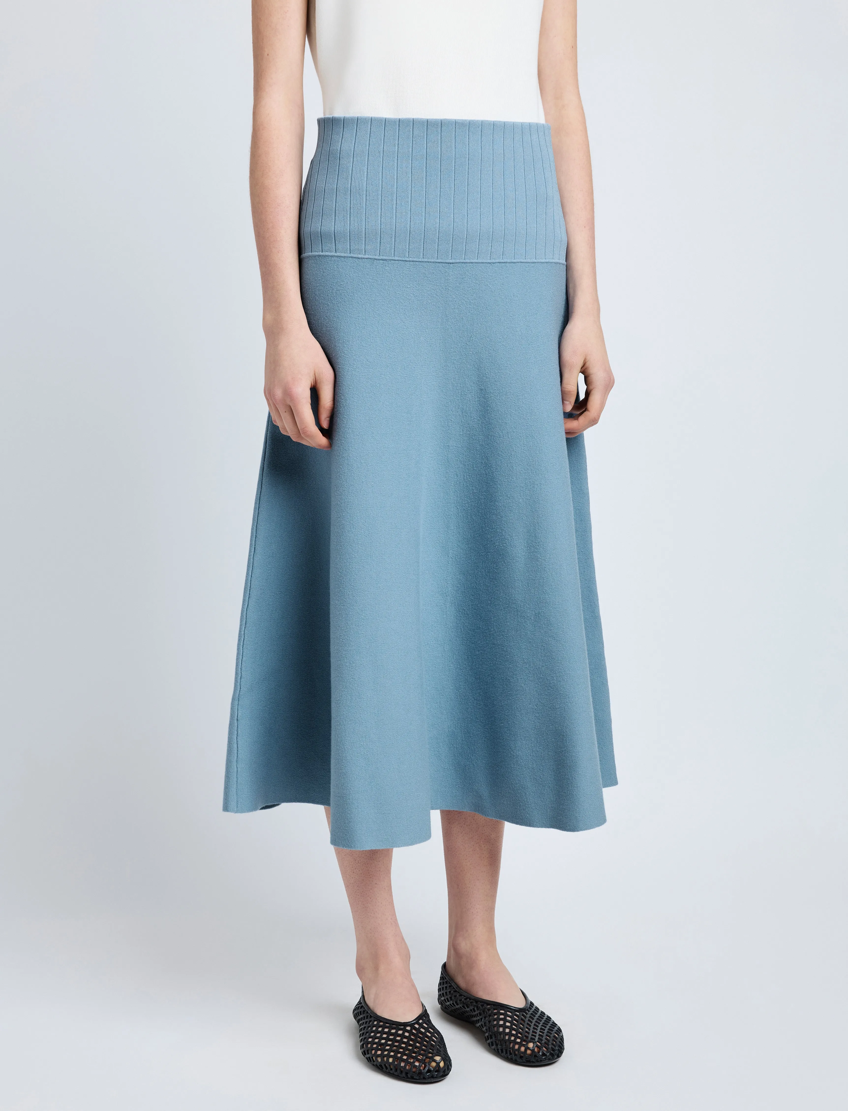 Katalina Skirt in Souffle Knit sold by Proenza Schouler product image thumbnail 5