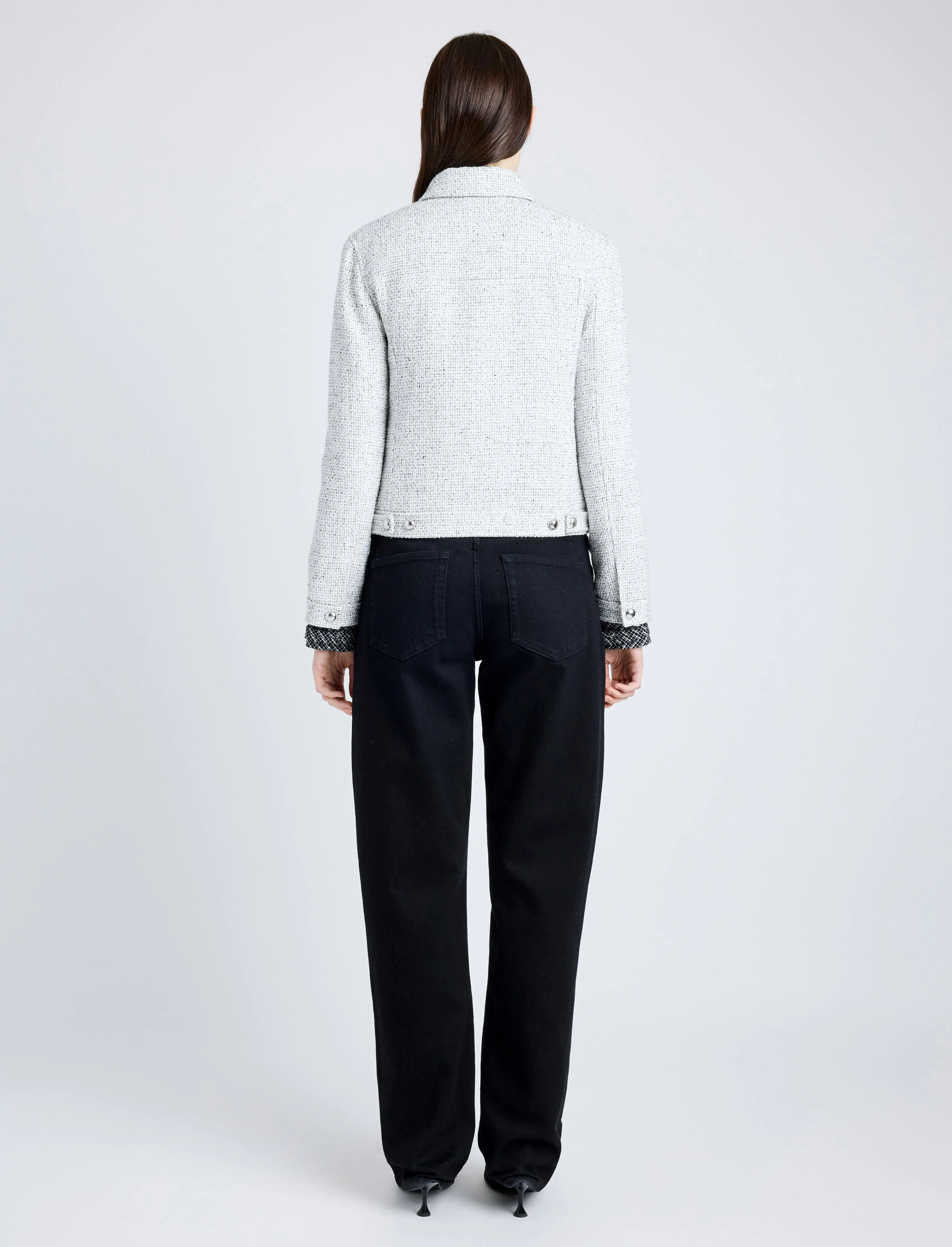 Marcella Jacket in Tweed sold by Proenza Schouler product image thumbnail 5