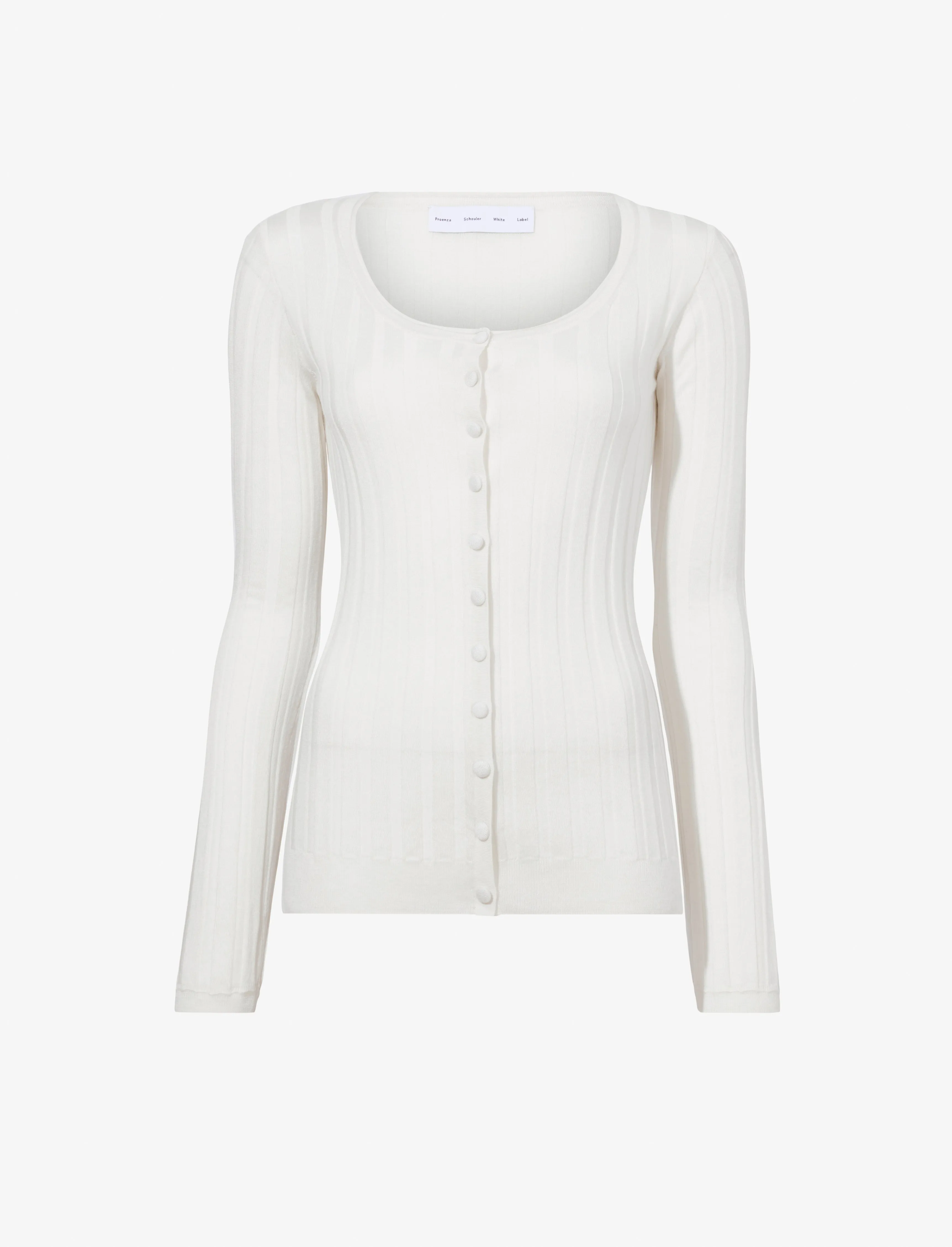 Hattie Cardigan in Lightweight Cashmere sold by Proenza Schouler