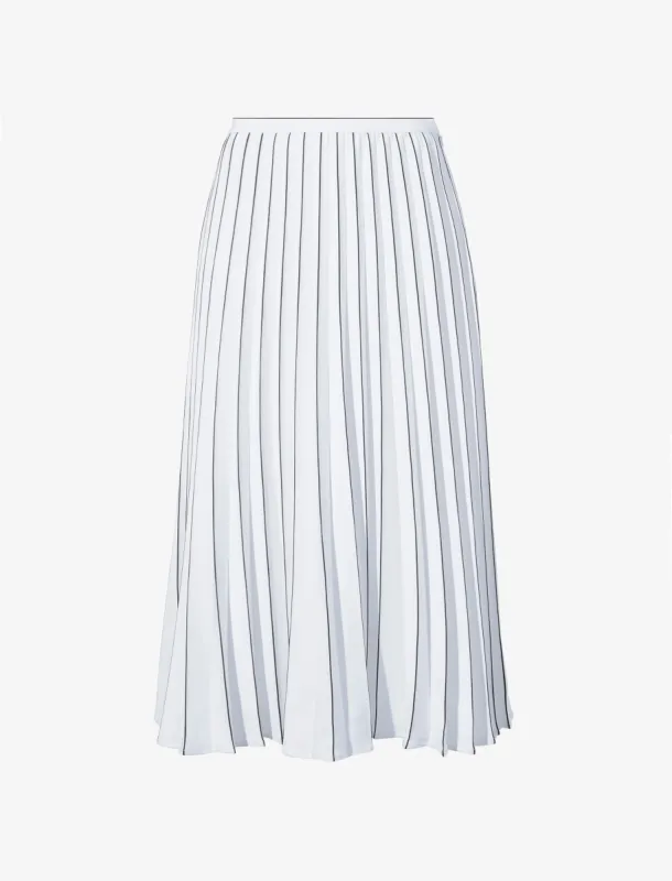 Miles Skirt in Pleated Crepe made by Proenza Schouler