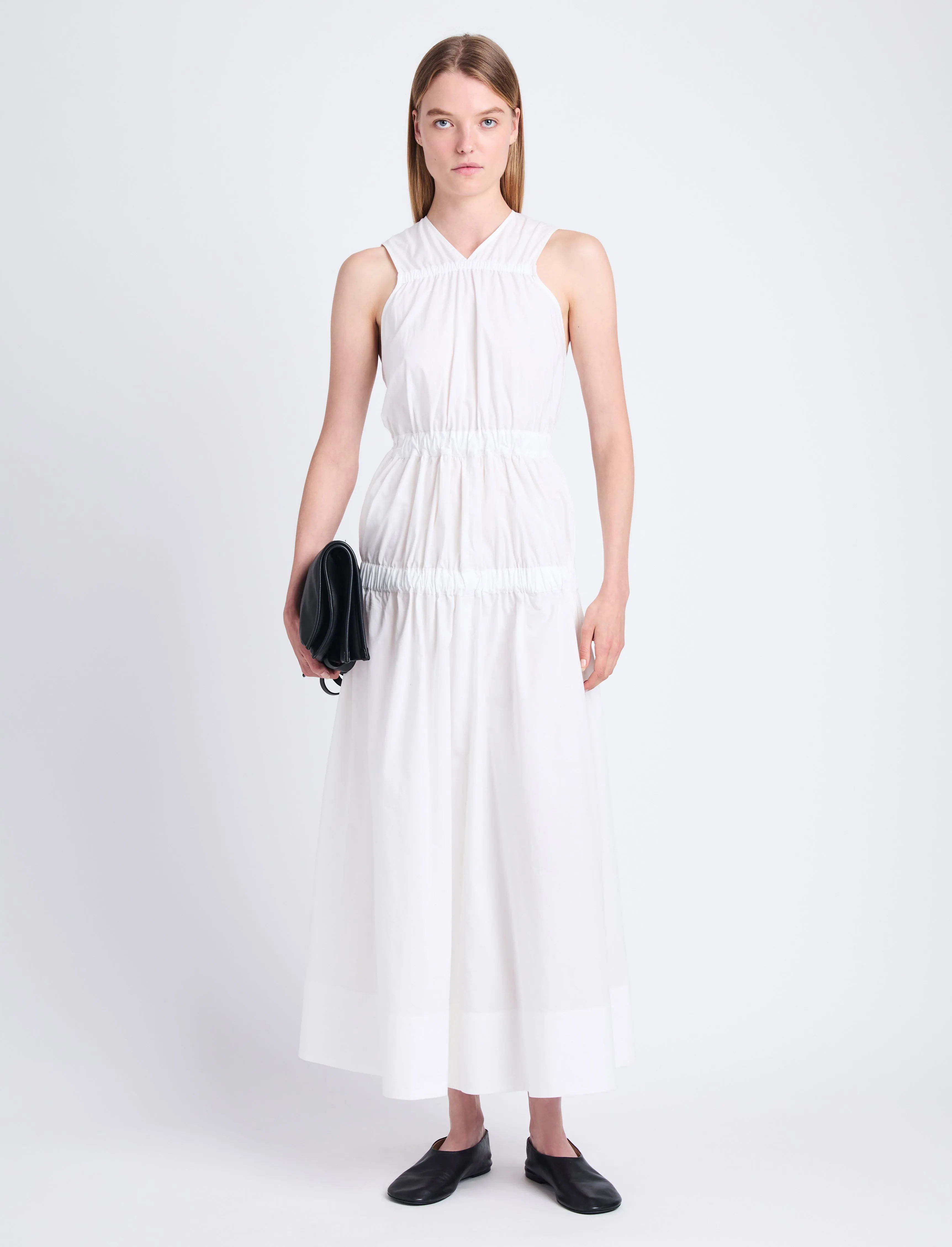 Libby Dress in Poplin sold by Proenza Schouler product image thumbnail 2