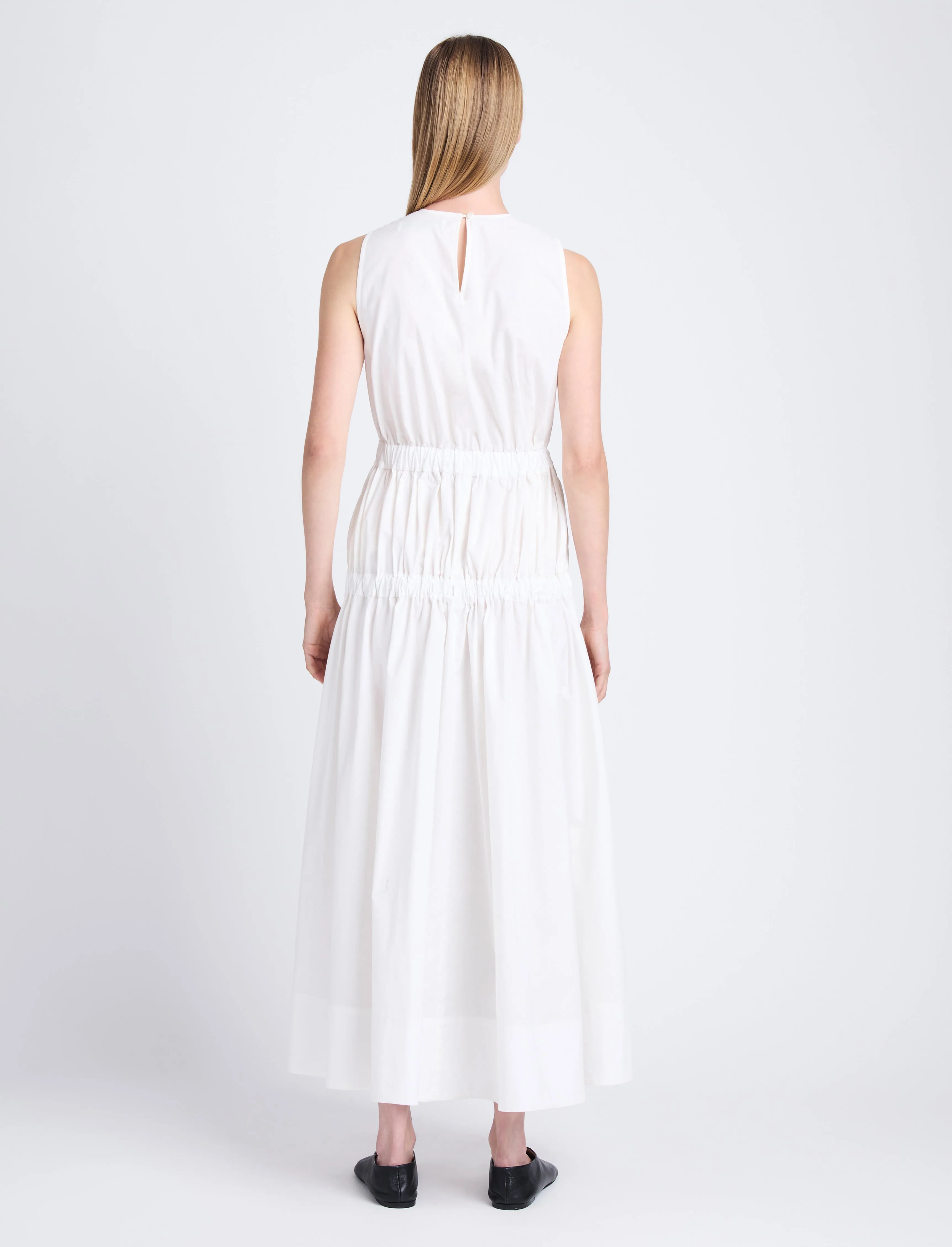 Libby Dress in Poplin sold by Proenza Schouler product image thumbnail 4