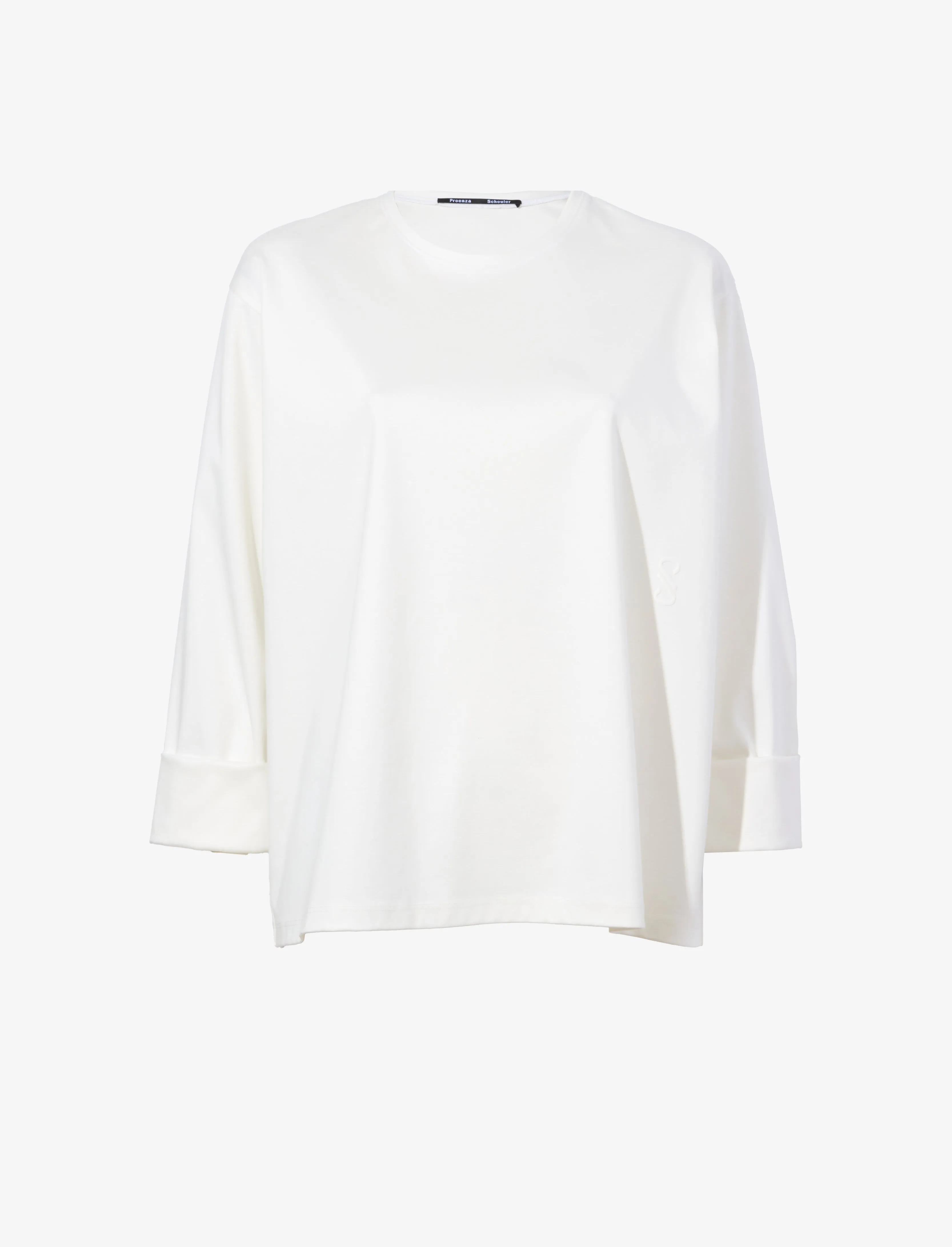 Olson T-Shirt in Eco Cotton Jersey sold by Proenza Schouler