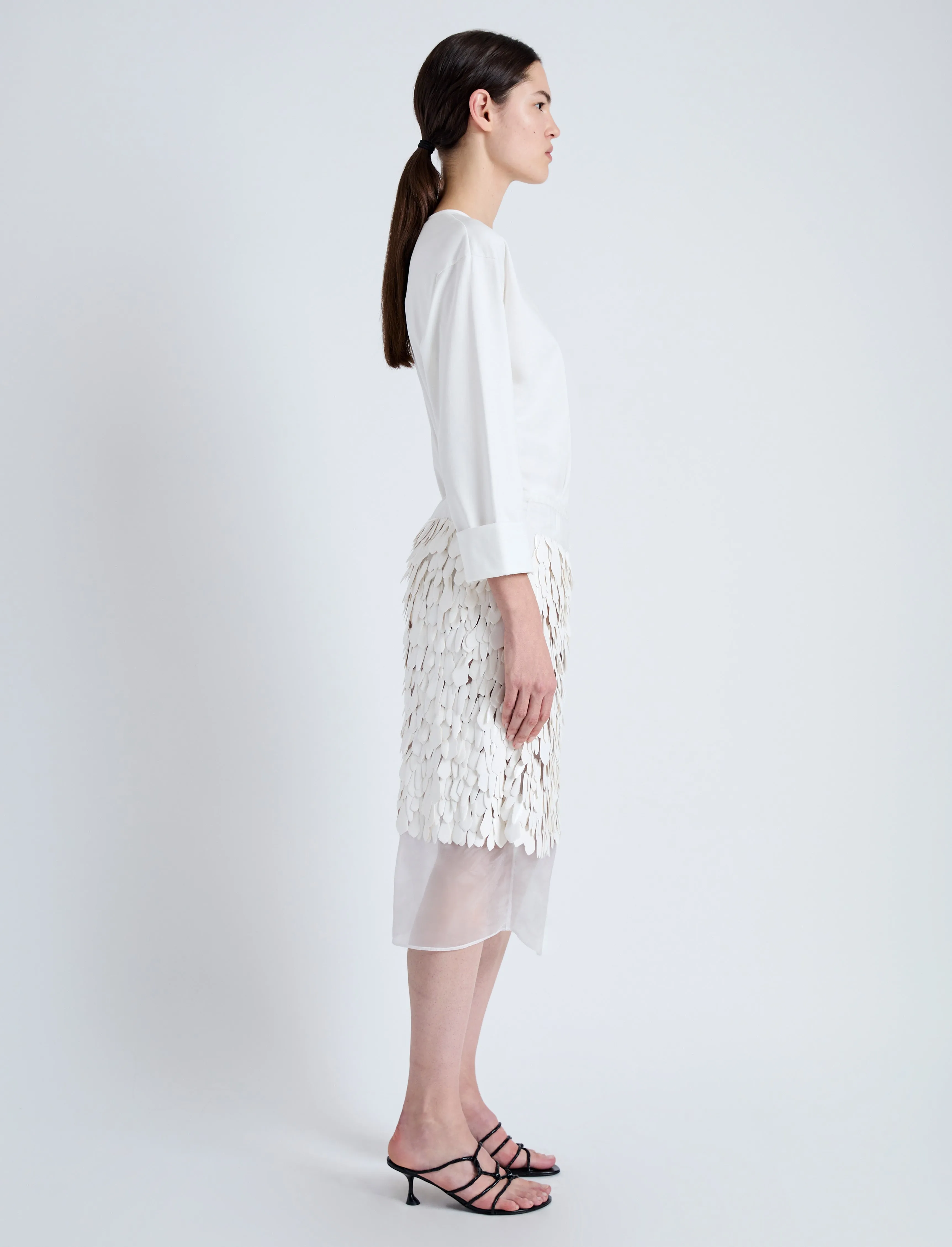 Olson T-Shirt in Eco Cotton Jersey sold by Proenza Schouler product image thumbnail 4