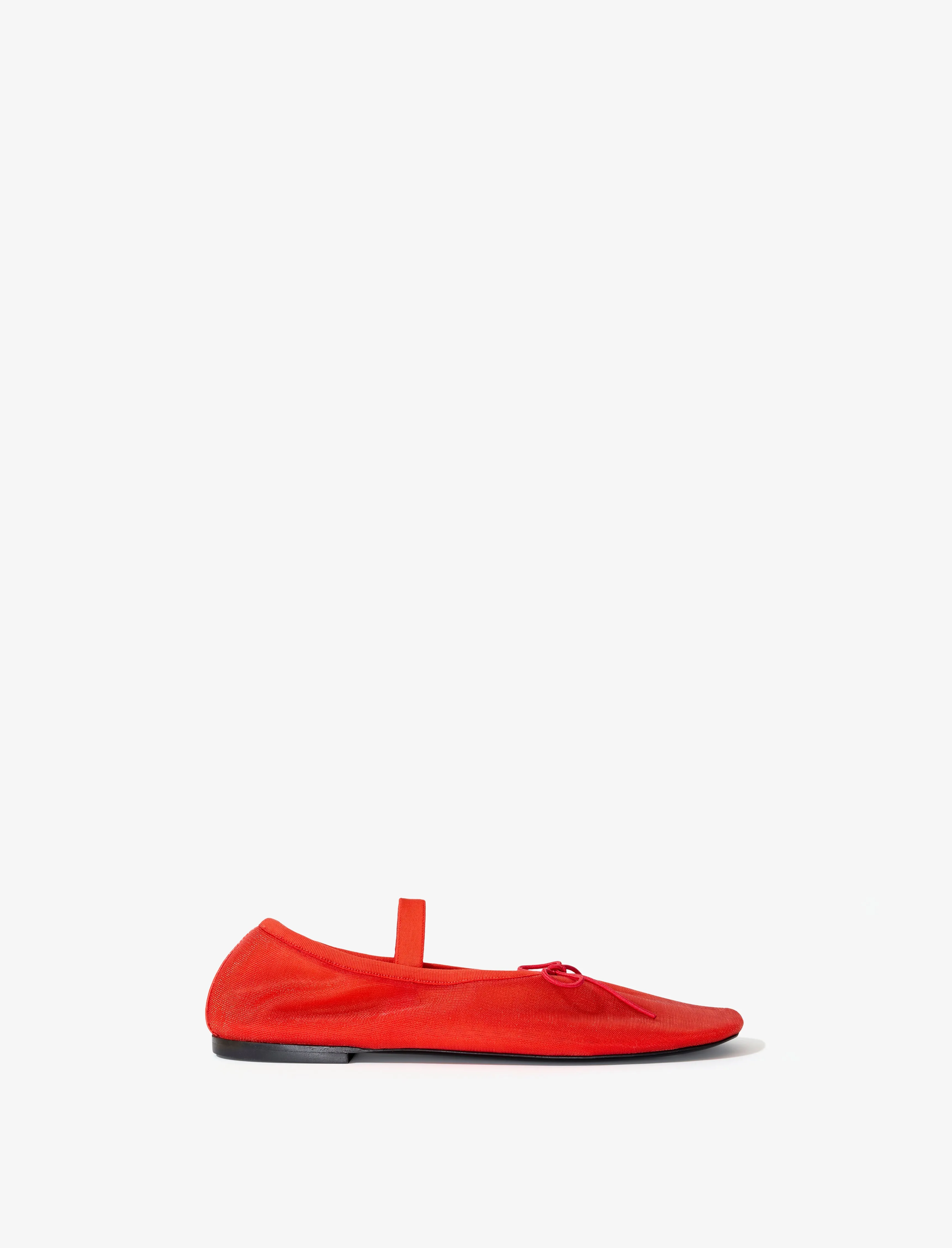 Glove Mary Jane Ballet Flats in Mesh sold by Proenza Schouler