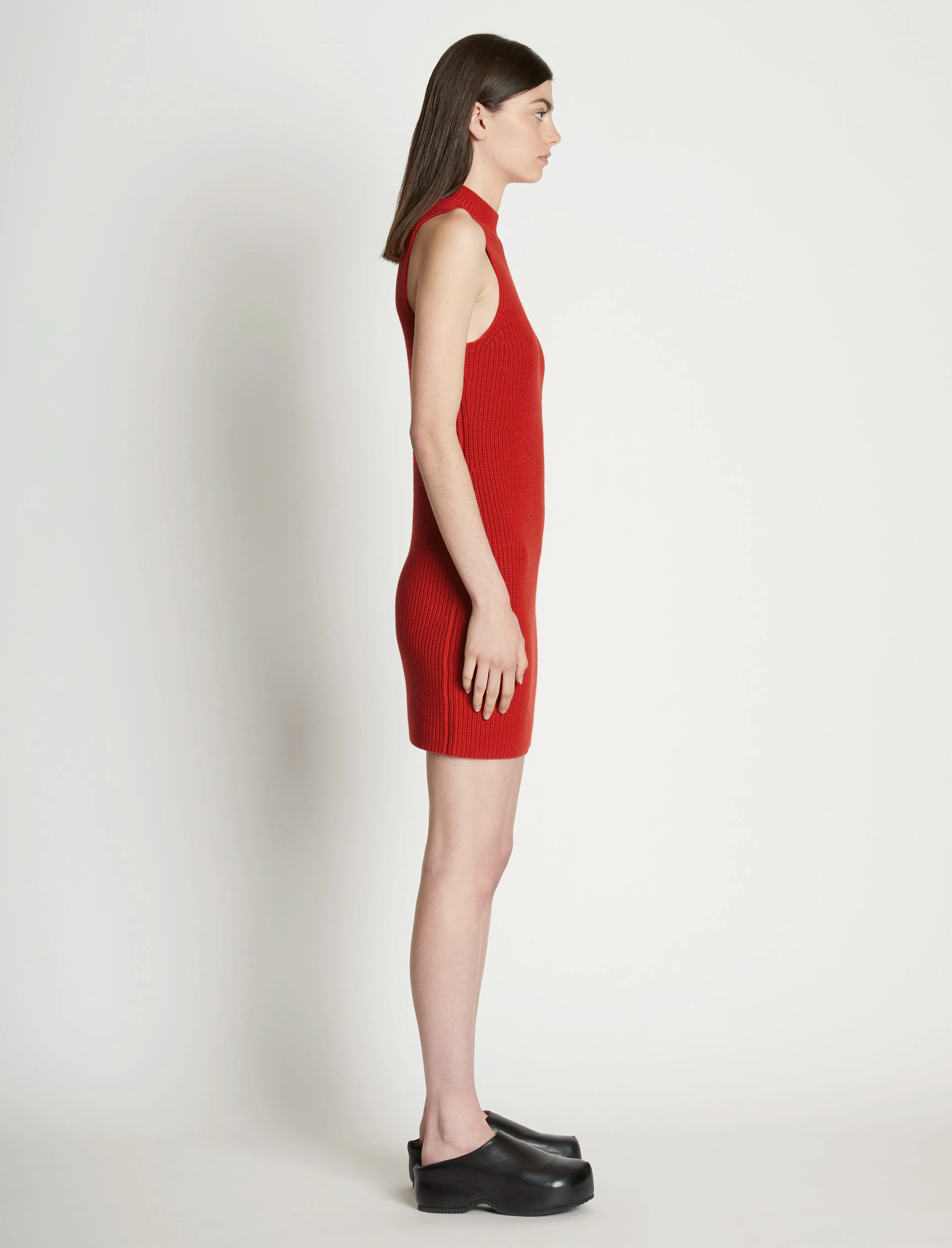 Sleeveless Cashfeel Mini Dress sold by Proenza Schouler product image thumbnail 3