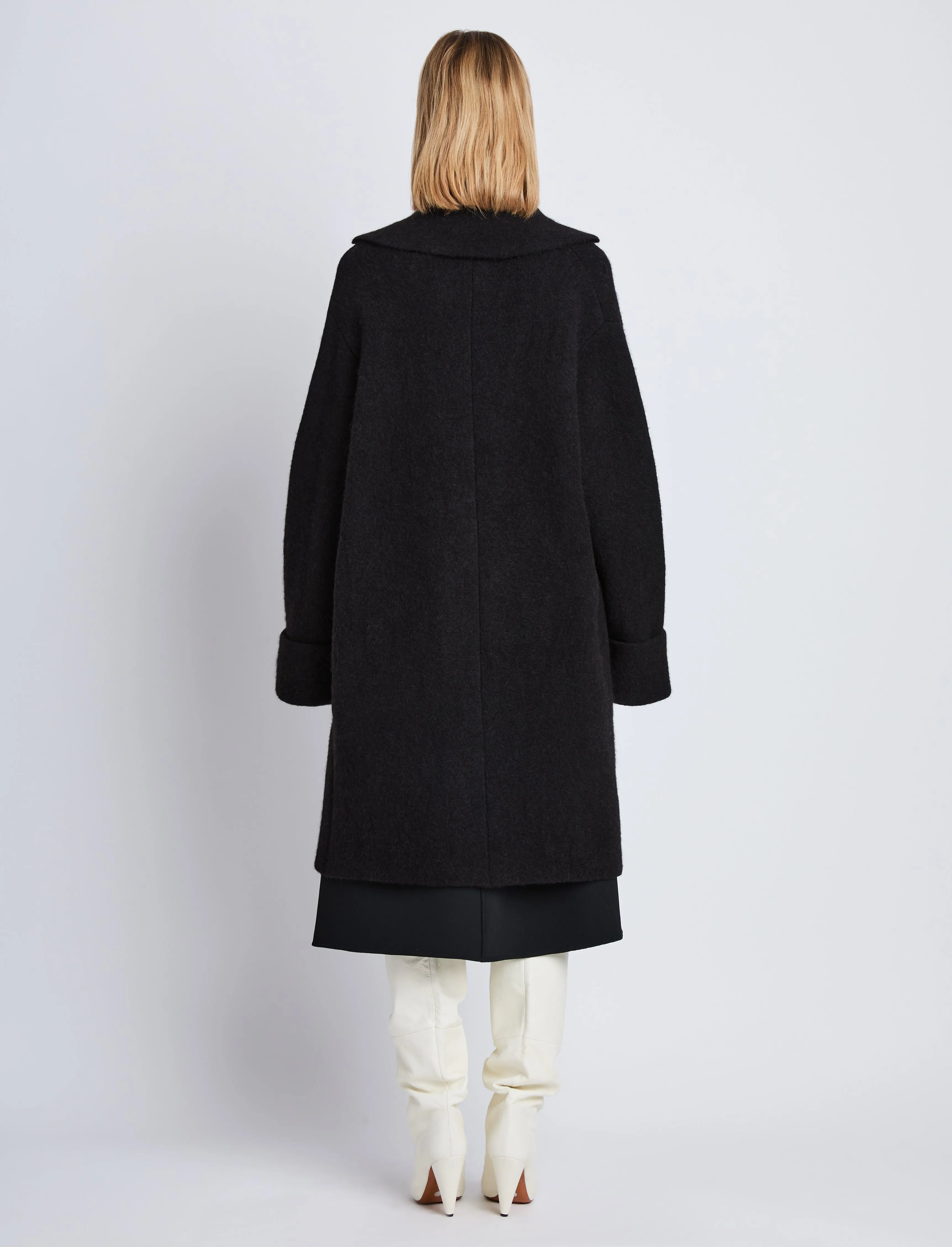Ruth Coat in Knit Outerwear sold by Proenza Schouler product image thumbnail 4