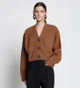 Sofia Cardigan In Eco Cashmere sold by Proenza Schouler