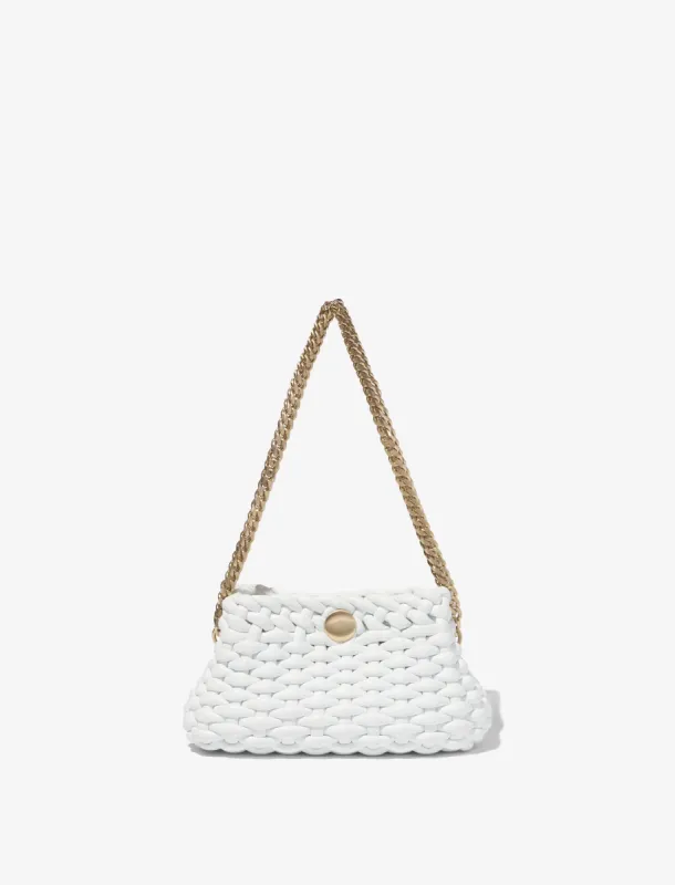 Small Woven Leather Chain Tobo Bag sold by Proenza Schouler