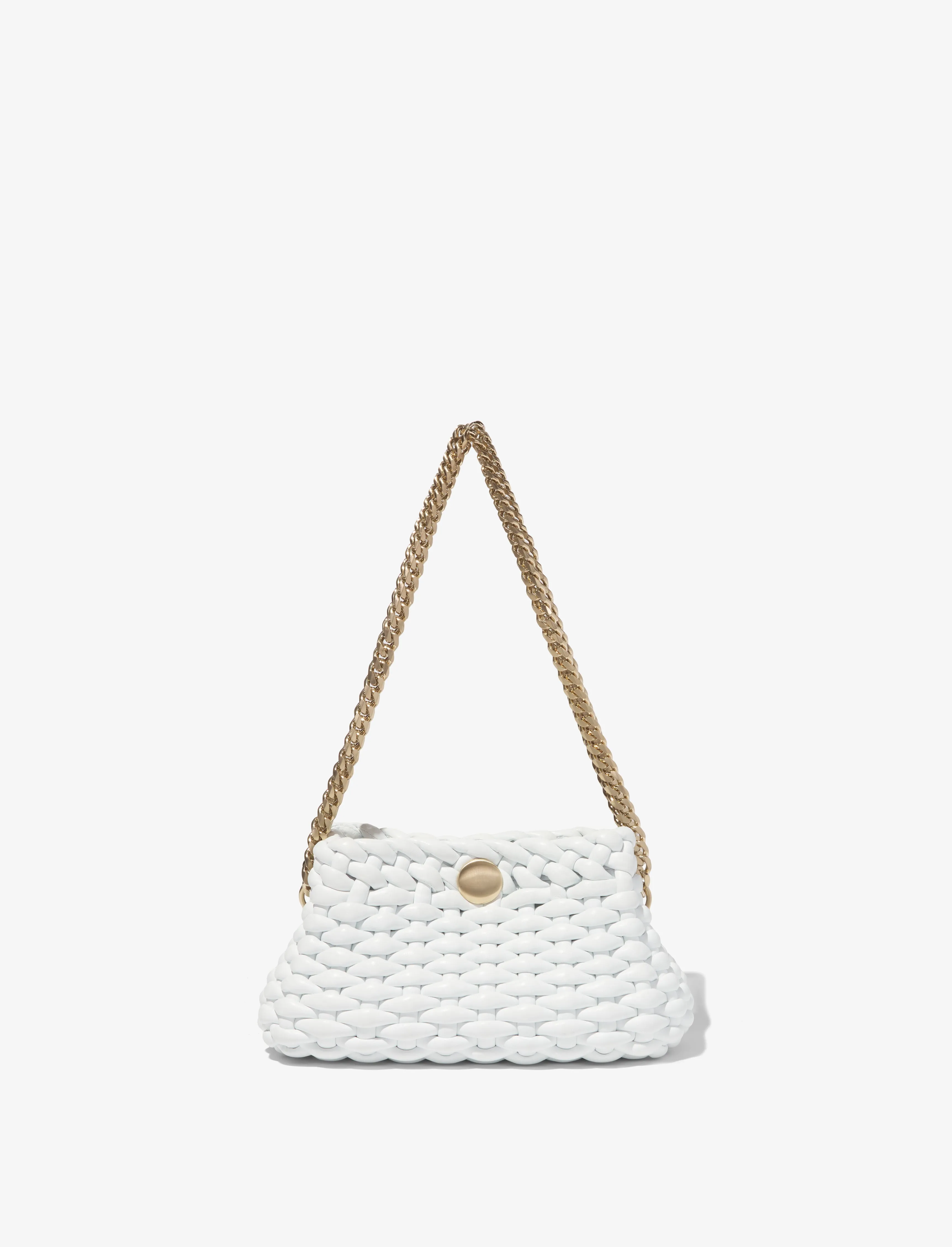 Small Woven Leather Chain Tobo Bag sold by Proenza Schouler