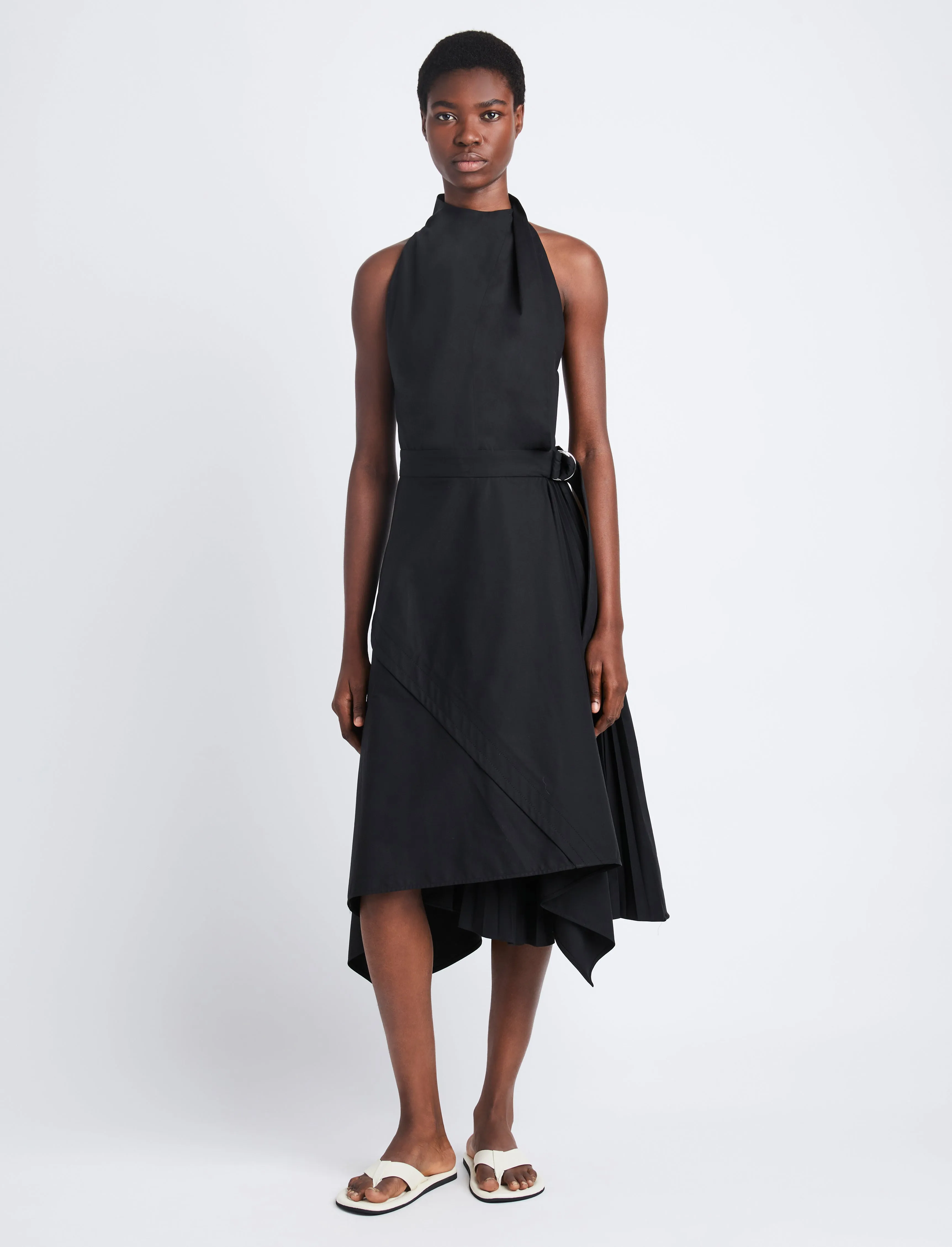 Yoko Dress in Compact Poplin sold by Proenza Schouler product image thumbnail 2