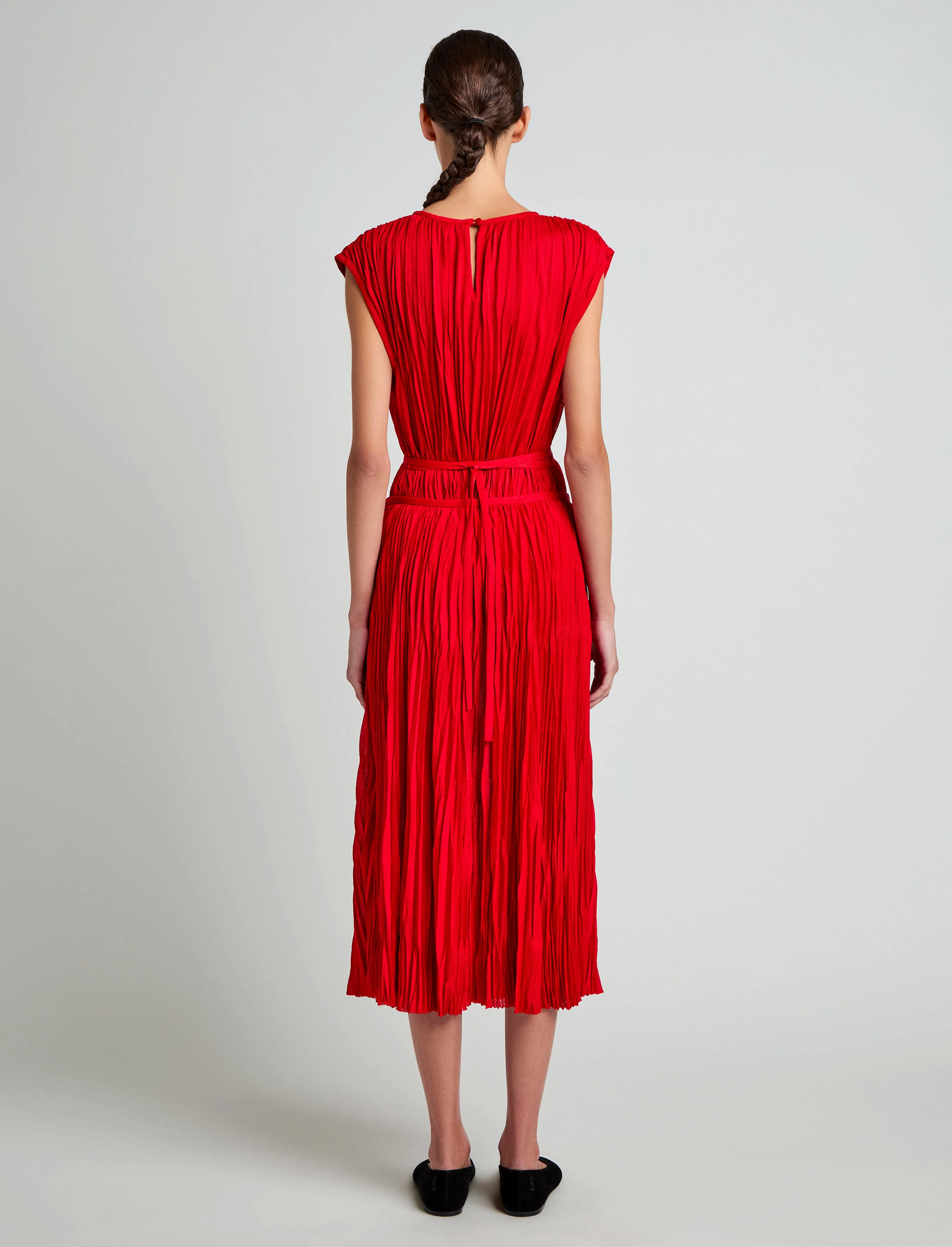 Lyra Top in Pleated Jersey sold by Proenza Schouler product image thumbnail 5