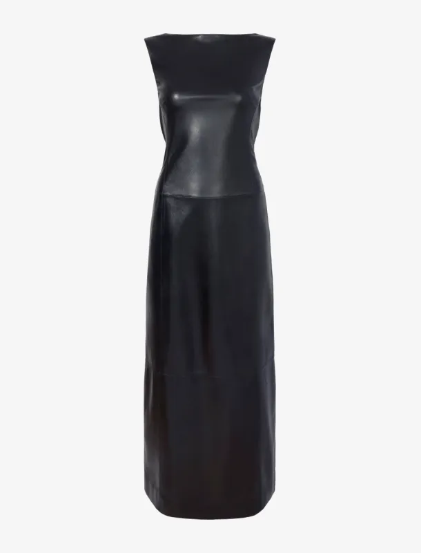 Backless Leather Dress made by Proenza Schouler