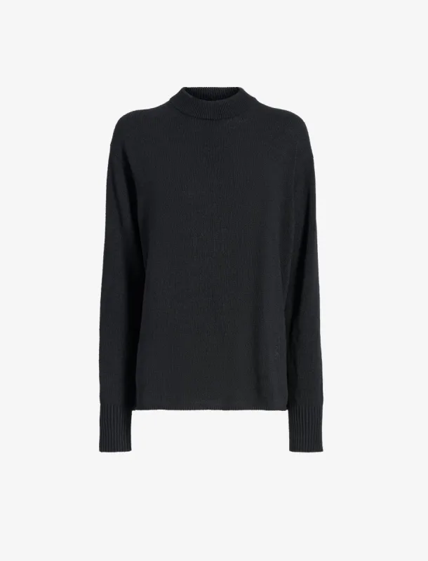 Corri Sweater in Silk Cotton Crepe Knit made by Proenza Schouler
