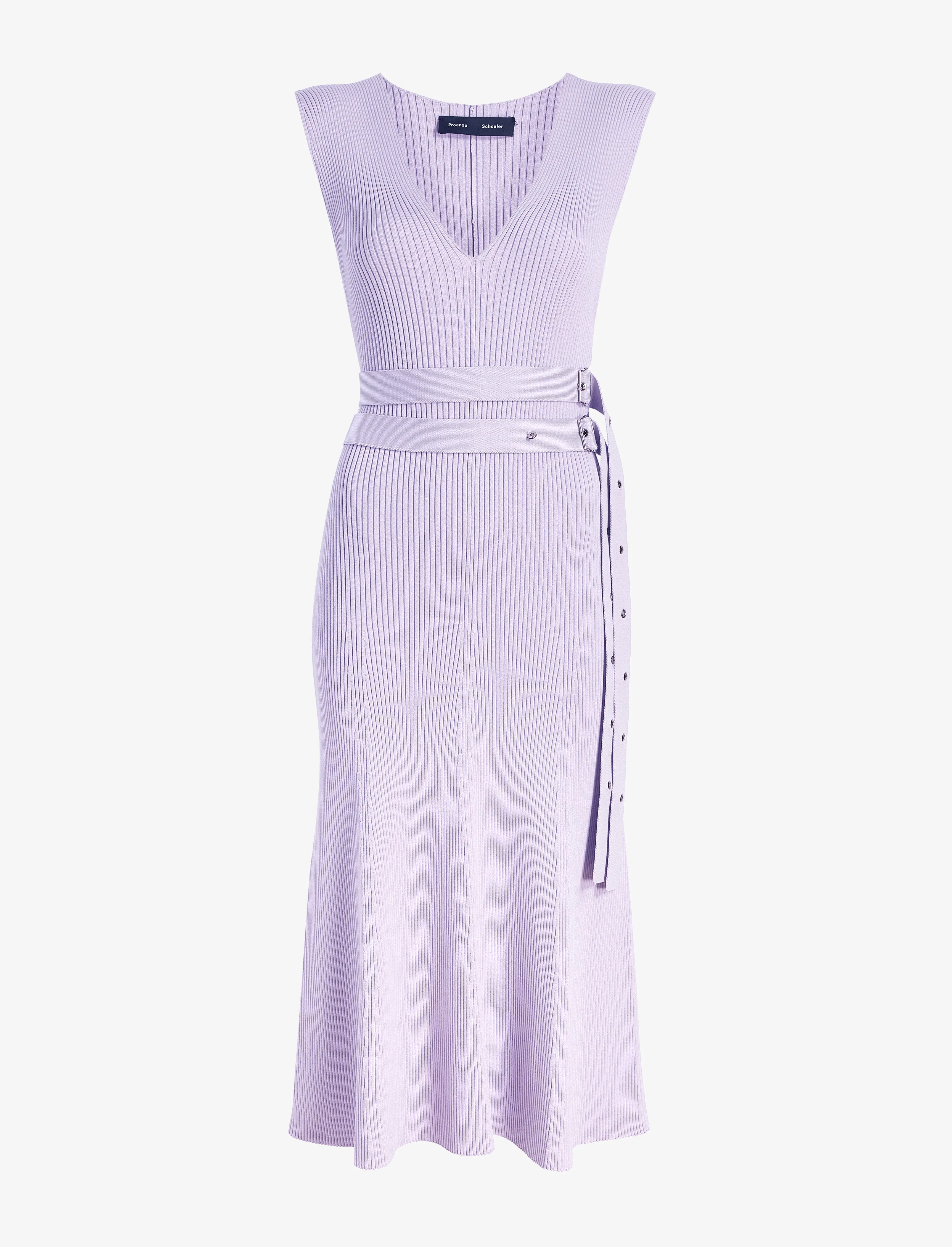 Madeline Dress in Rib Knit sold by Proenza Schouler