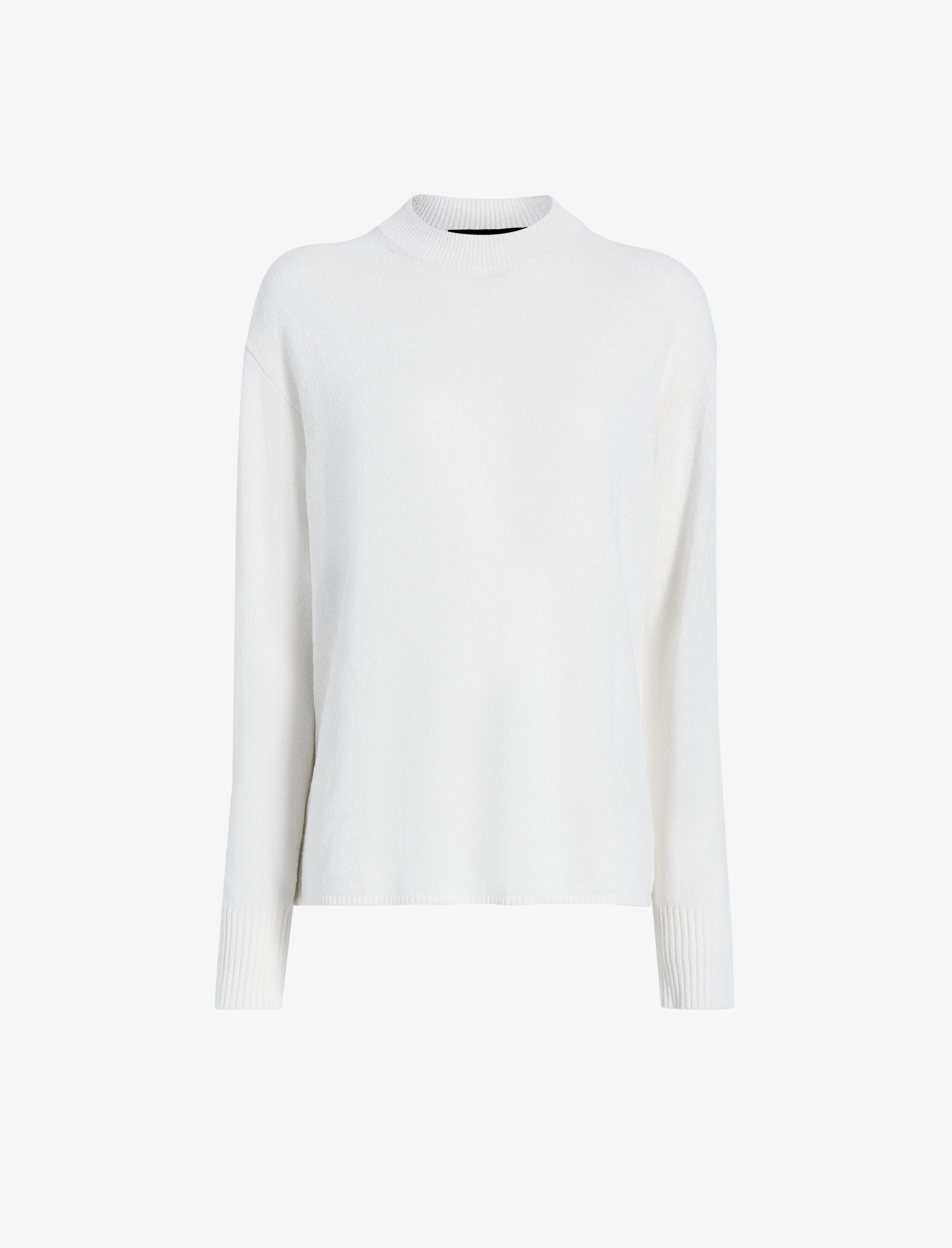 Corri Sweater in Silk Cotton Crepe Knit sold by Proenza Schouler