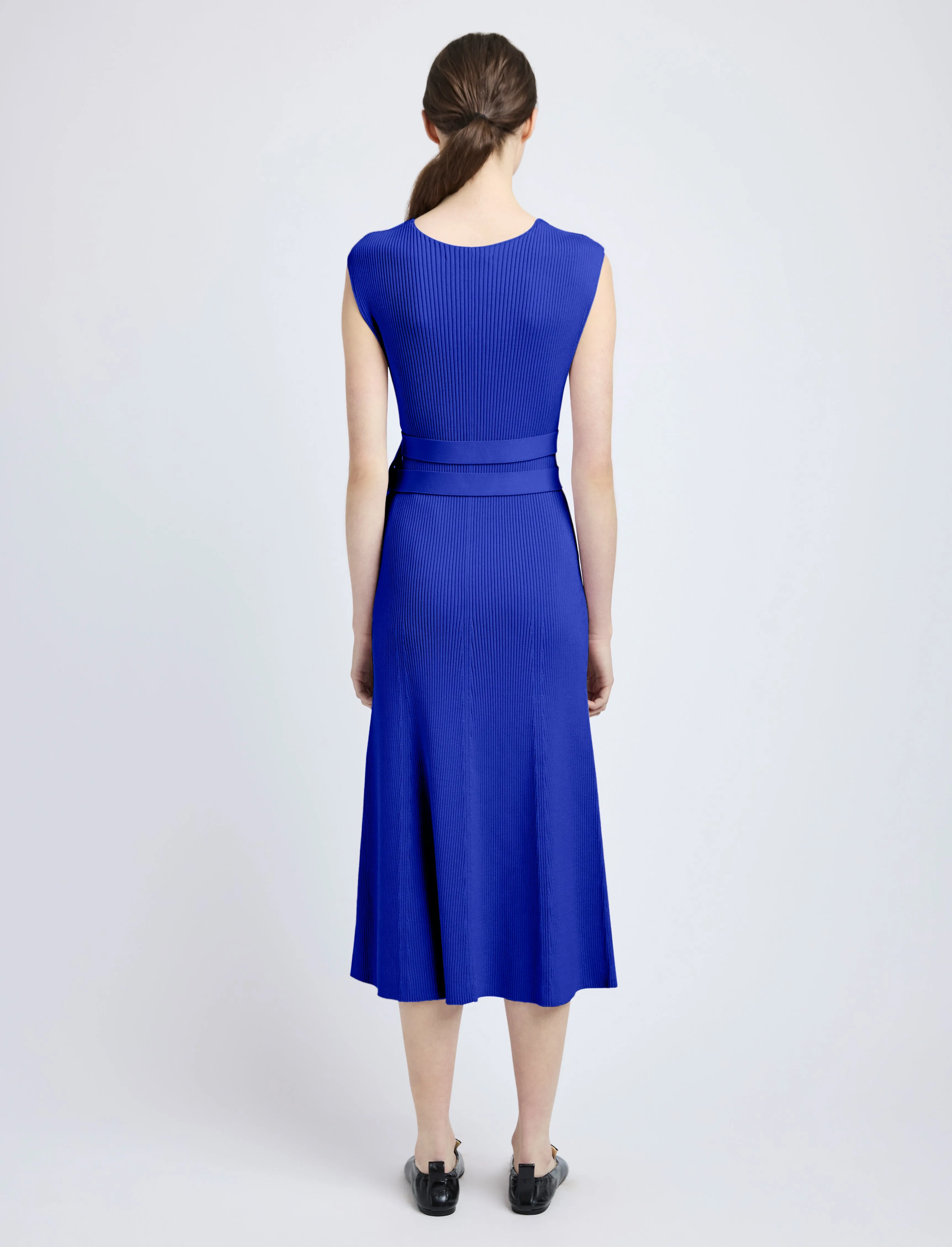 Madeline Dress in Rib Knit sold by Proenza Schouler product image thumbnail 4