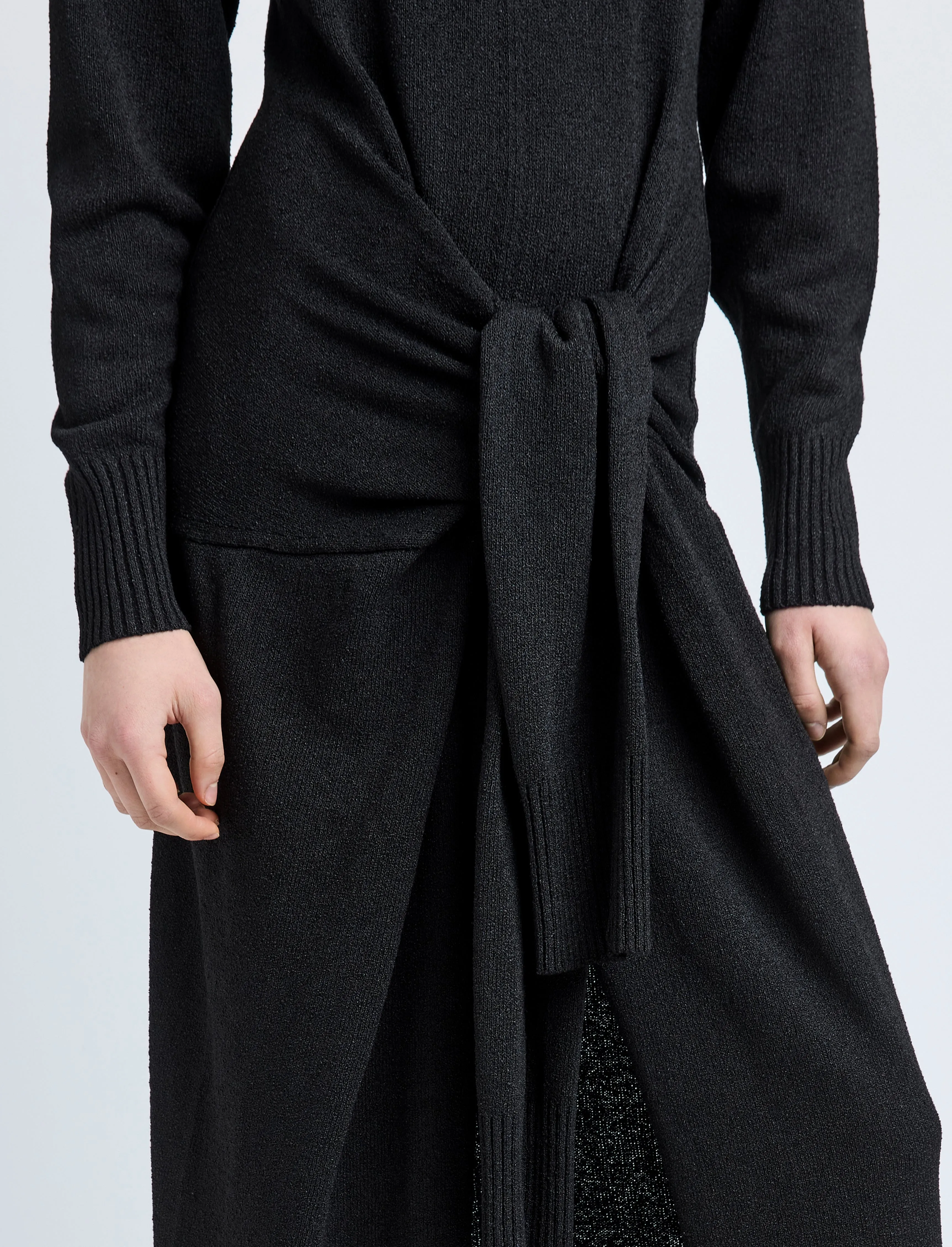 Luca Dress in Silk Cotton Crepe Knit sold by Proenza Schouler product image thumbnail 5