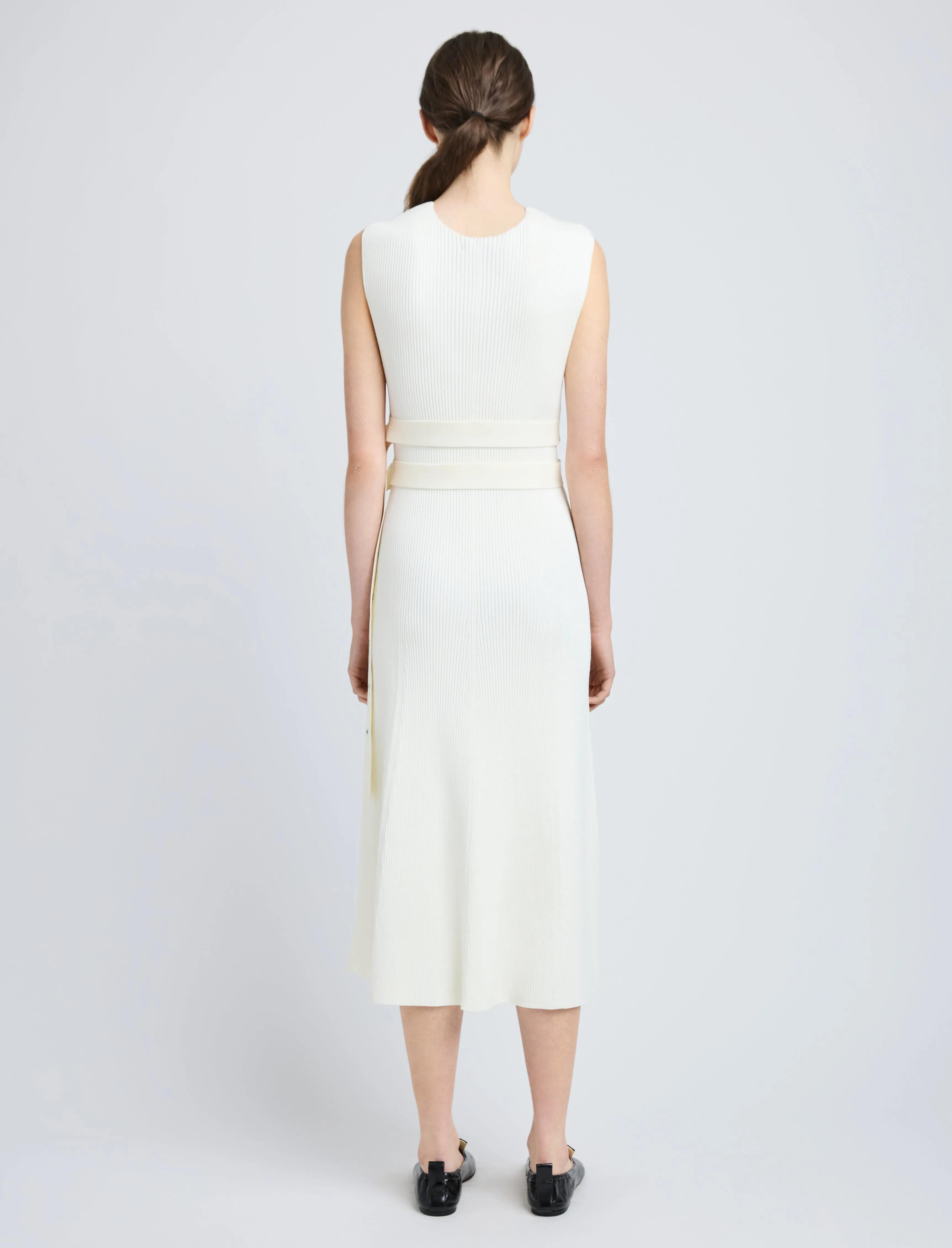 Madeline Dress in Rib Knit sold by Proenza Schouler product image thumbnail 4