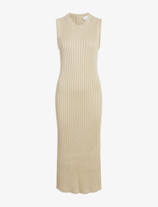 Leighton Knit Dress in Dry Rib made by Proenza Schouler